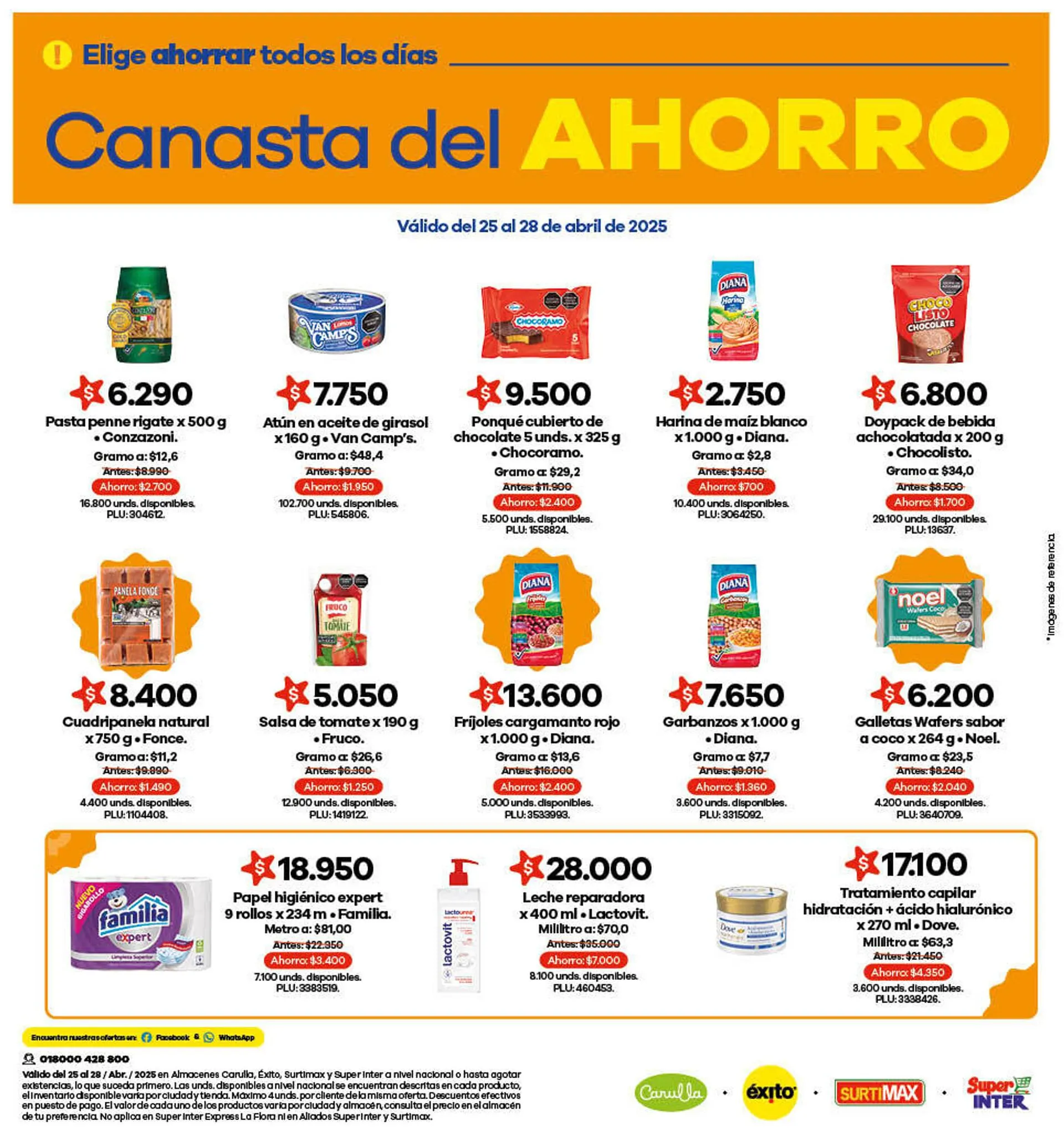 Catalogo de Catálogo Super Inter 25 de abril al 28 de abril 2025 - Pag 2