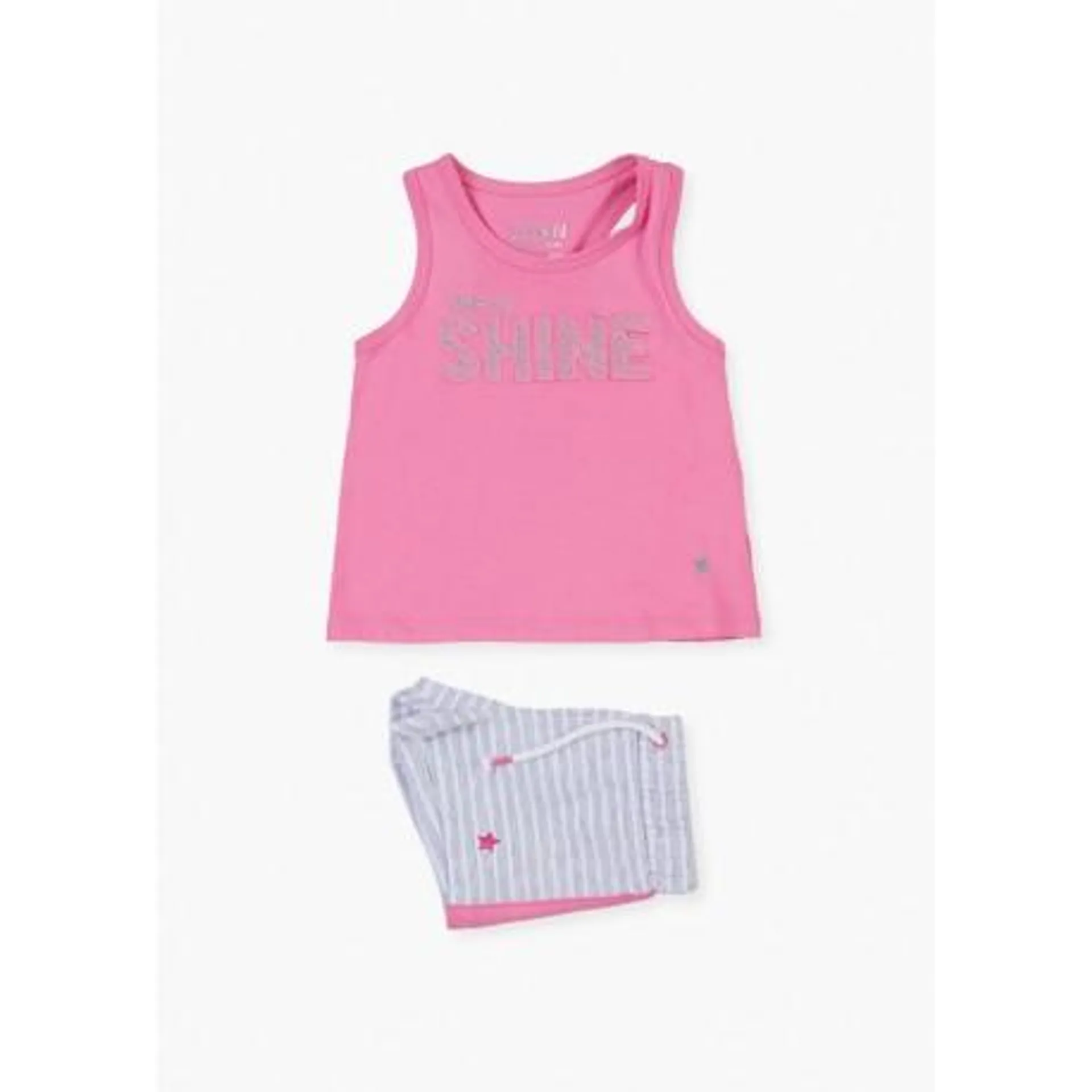 LOSAN CONJUNTO ROSADO JUNIOR NINA REF 116-8026AL