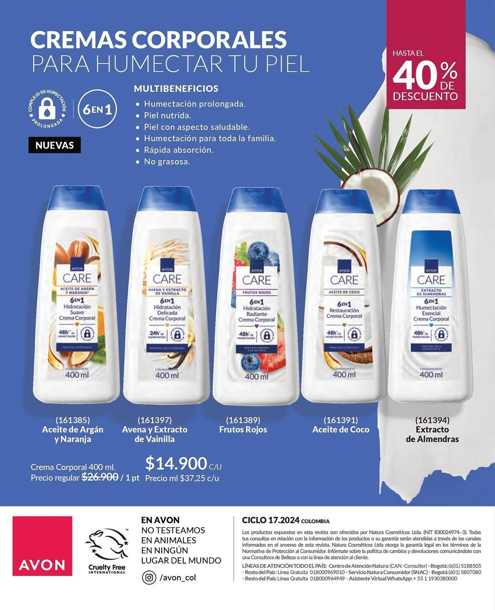 Catalogo de Catálogo Avon 17 de noviembre al 1 de diciembre 2024 - Pag 170