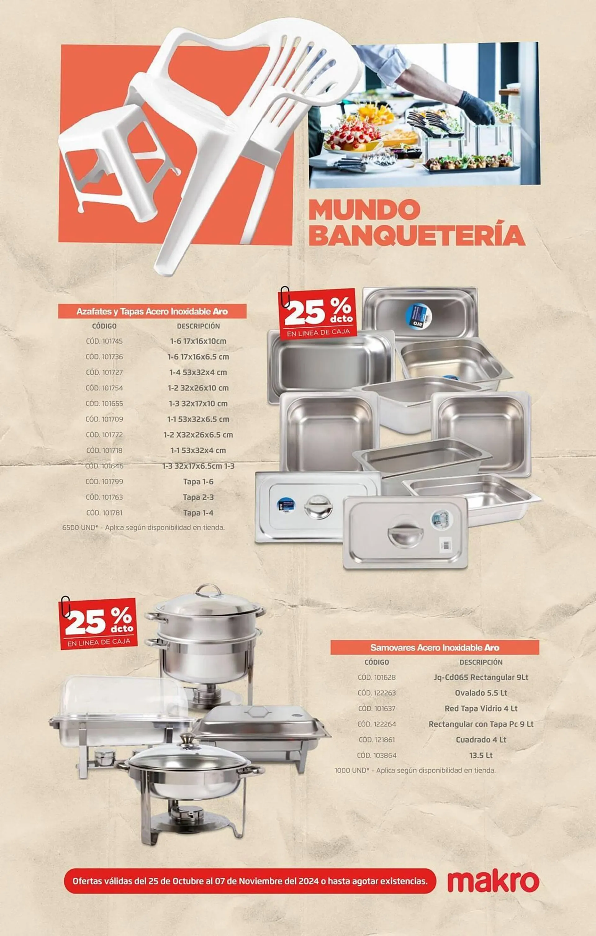 Catalogo de Catálogo Makro 26 de octubre al 7 de noviembre 2024 - Pag 26