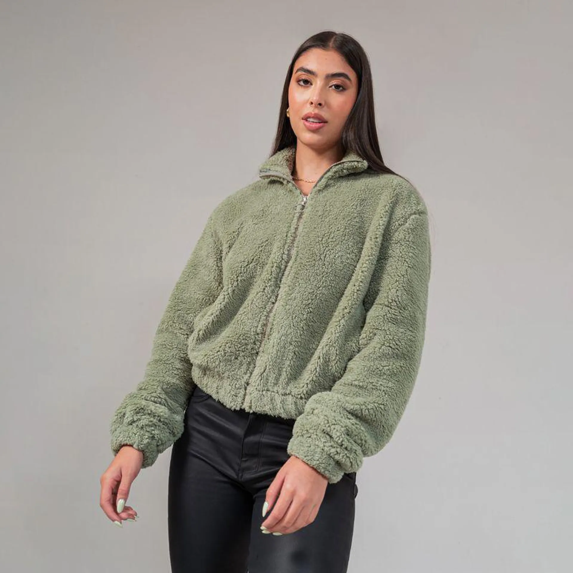 Chaqueta Bomber Efecti