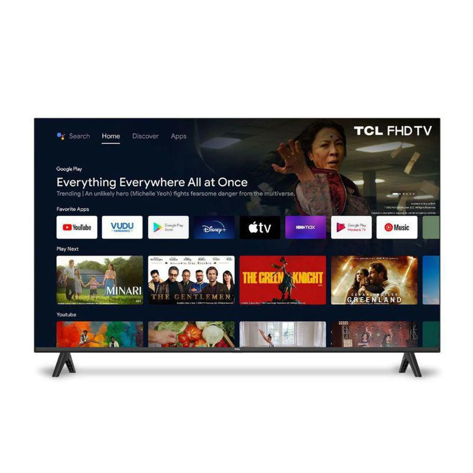 Televisor TCL 43 Pulgadas LED Fhd Smart TV 43S5400A