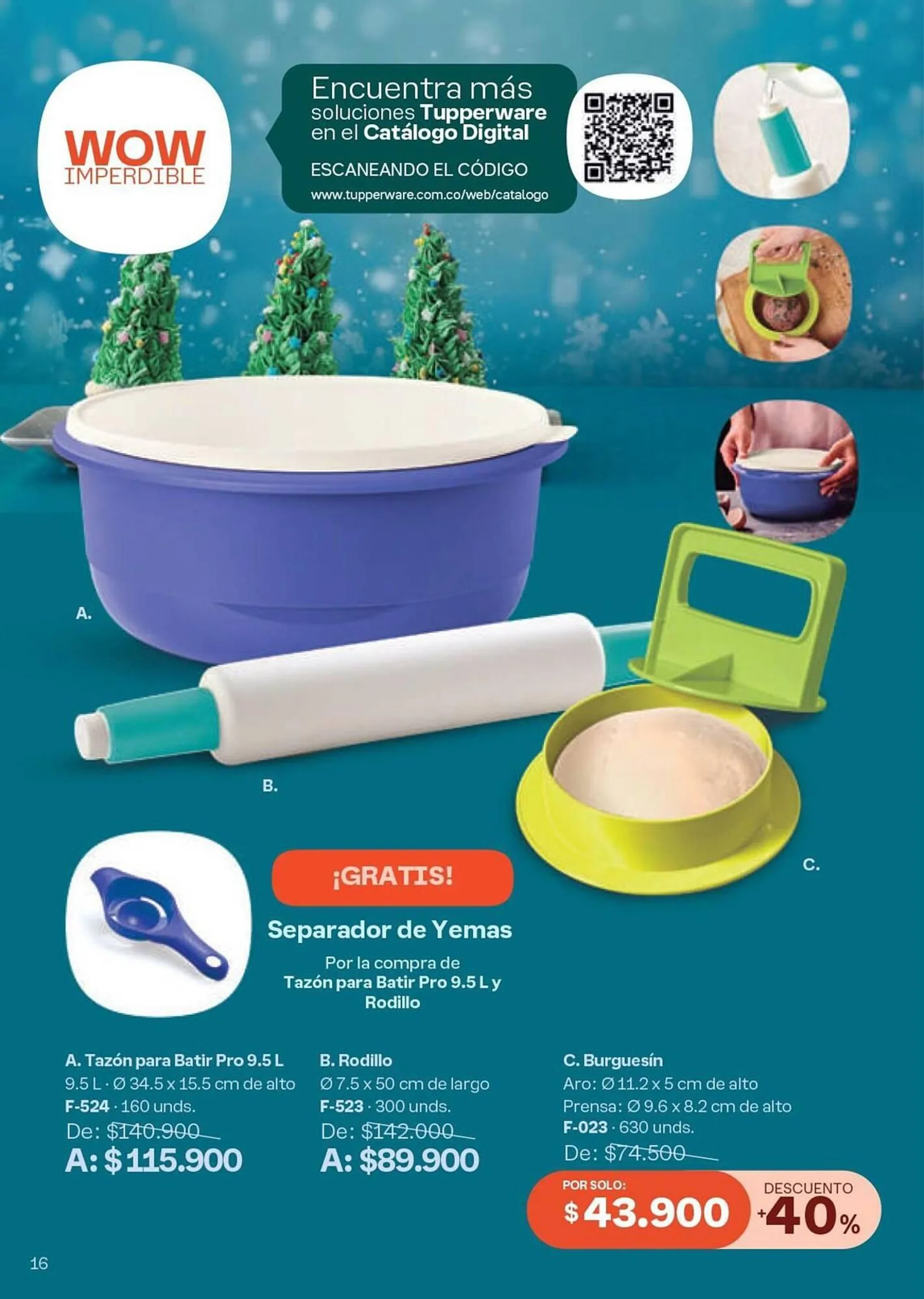 Catalogo de Catálogo Tupperware 19 de noviembre al 31 de diciembre 2024 - Pag 16