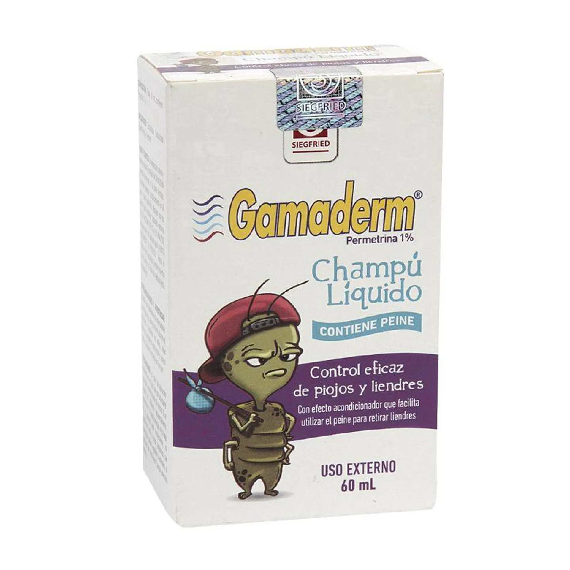 Gamaderm 1 % Champú