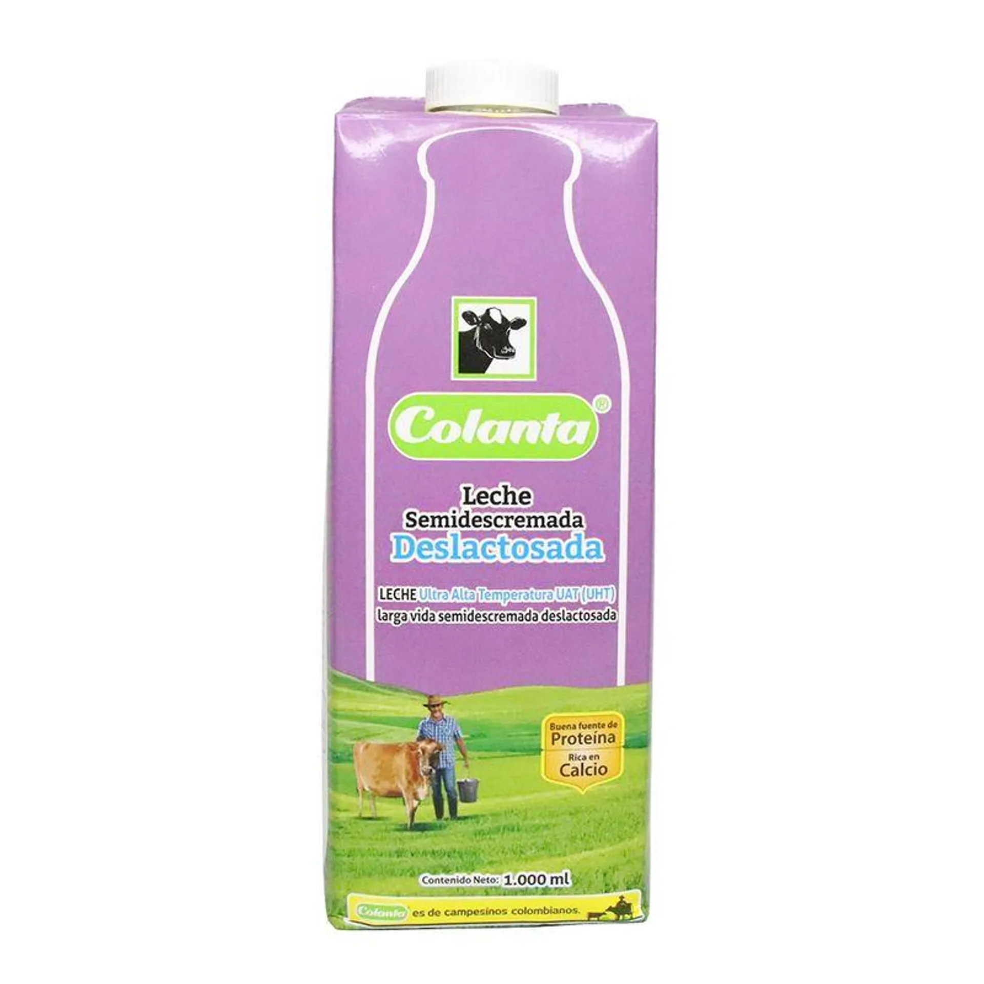 LECHE UHT DESLACTOSA CAJA COLANTA*1000ML