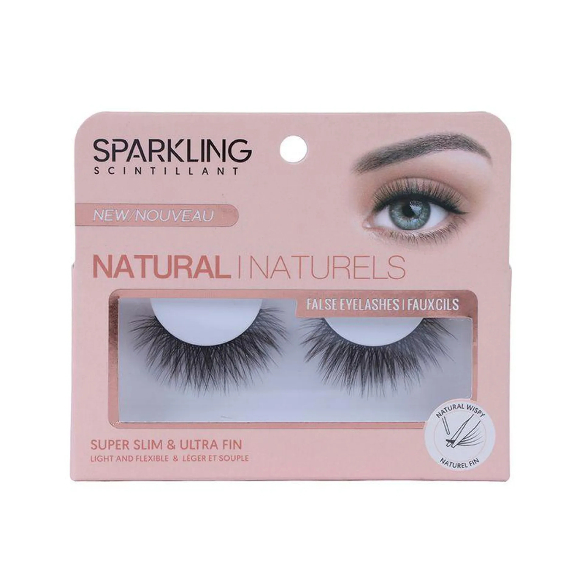 Pestanas Postizas Naturales 02 Sparkling Star Series 1 Par