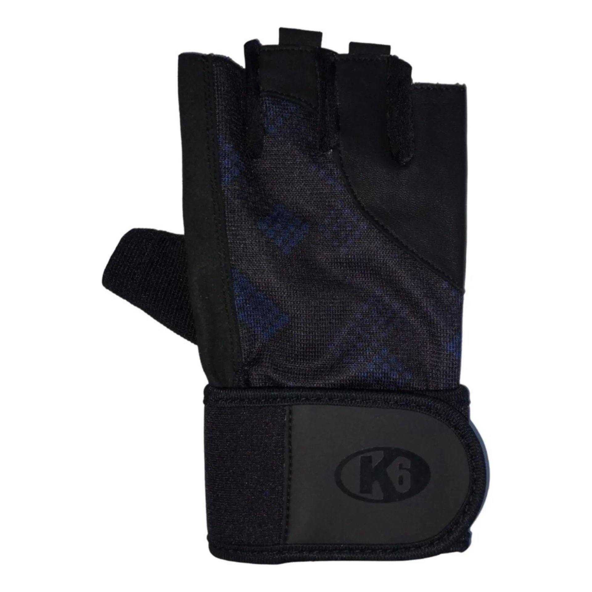 Guantes para pesas Unisex K6 negro