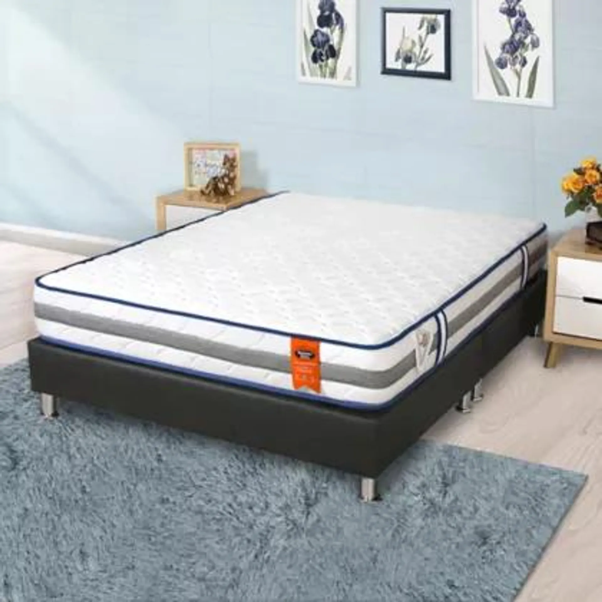 Colchon Sencillo Sensaplus 90x190x22cm