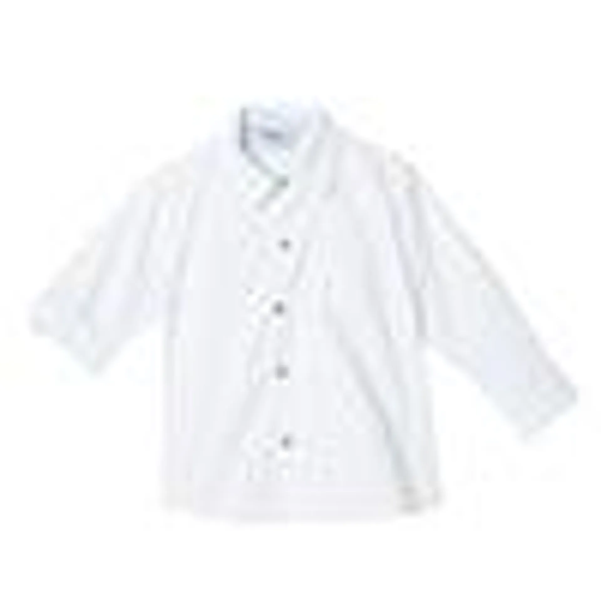 Camisa Adrian manga larga blanca para bebé niño