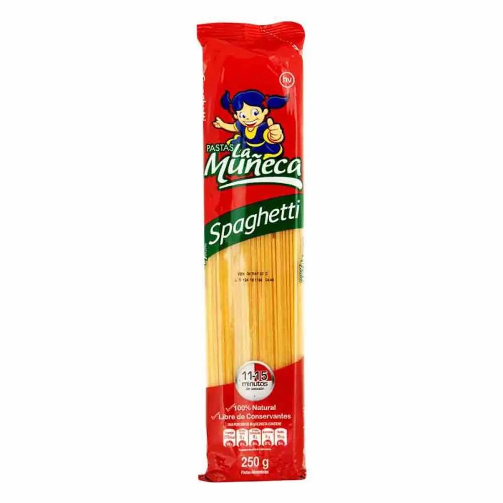 Pasta La Muñeca Spaguetti 250 g