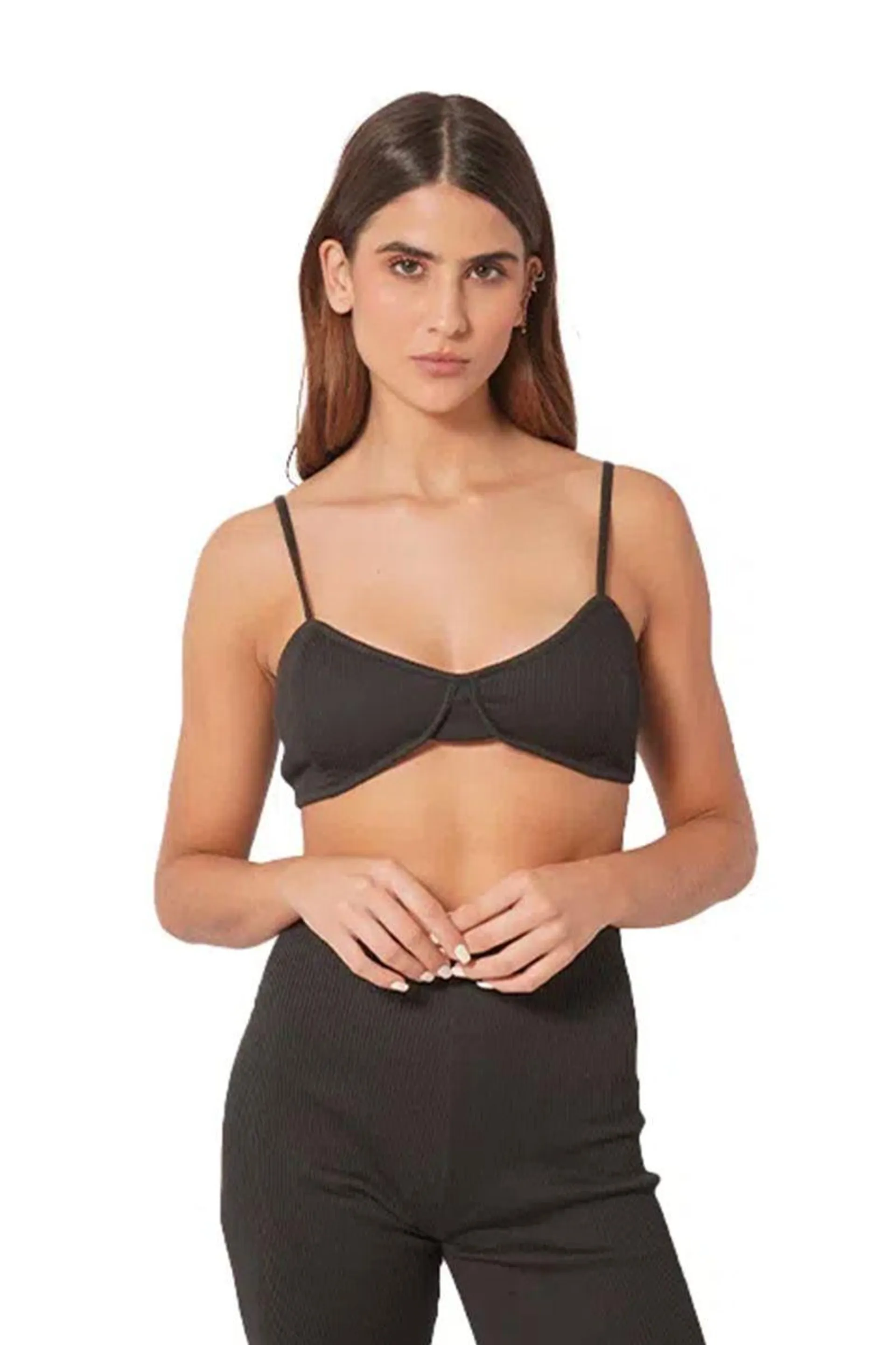 Top Negro para mujer Giulia