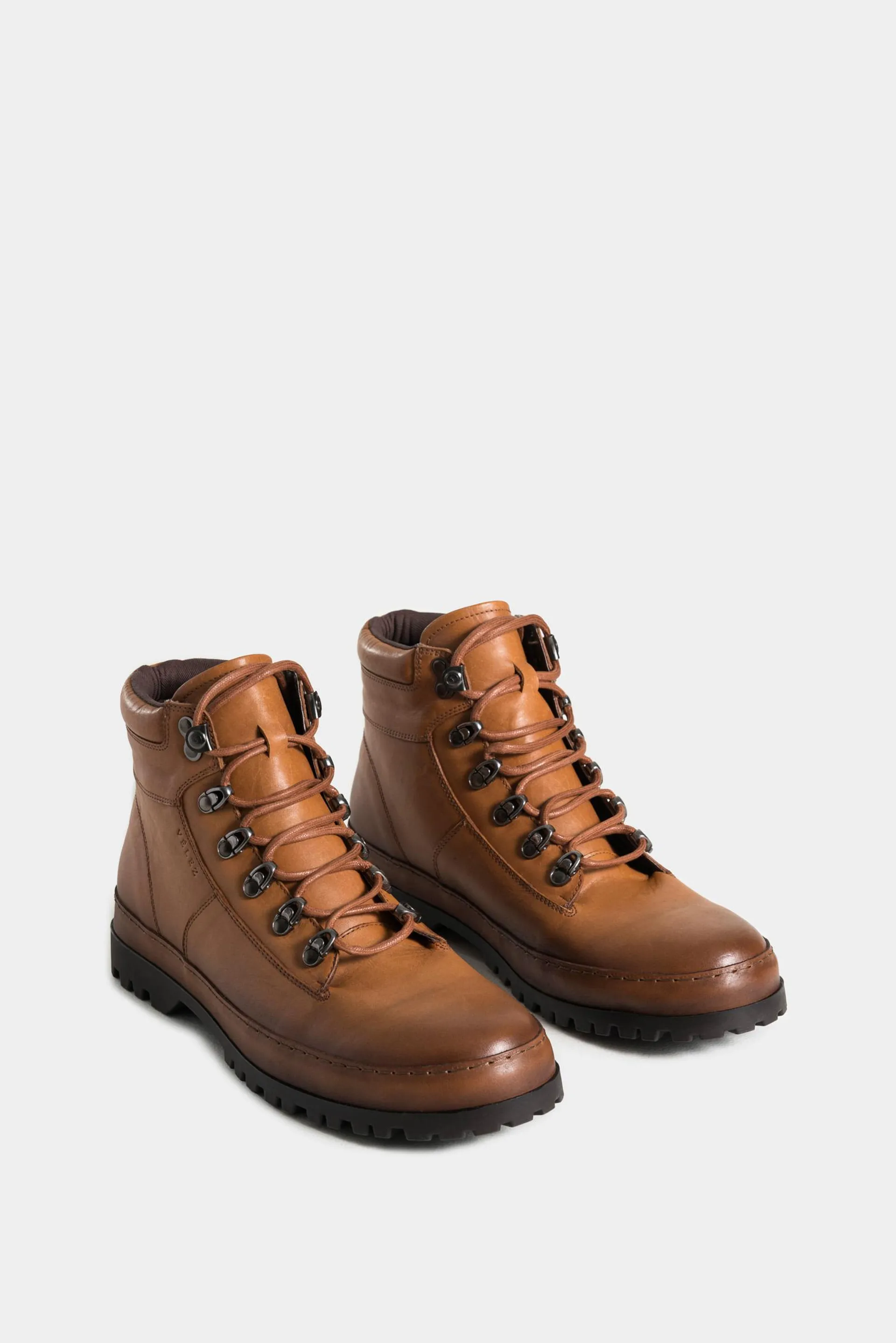 Botas laos 2 de cuero para hombre silueta utilitaria