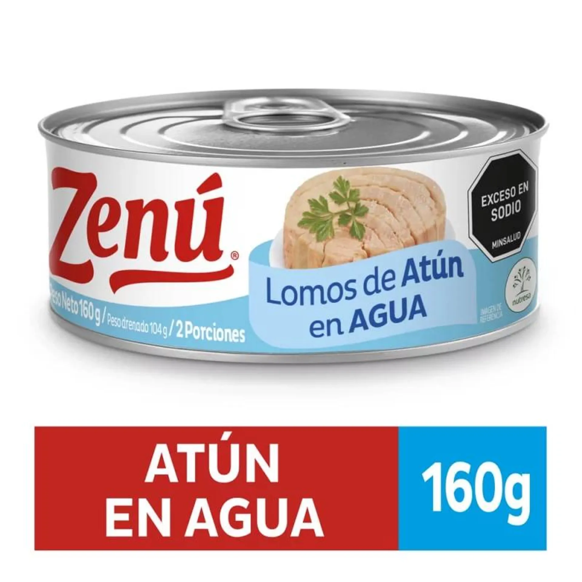 Atun En Lomo Zenu En Agua x 160 g