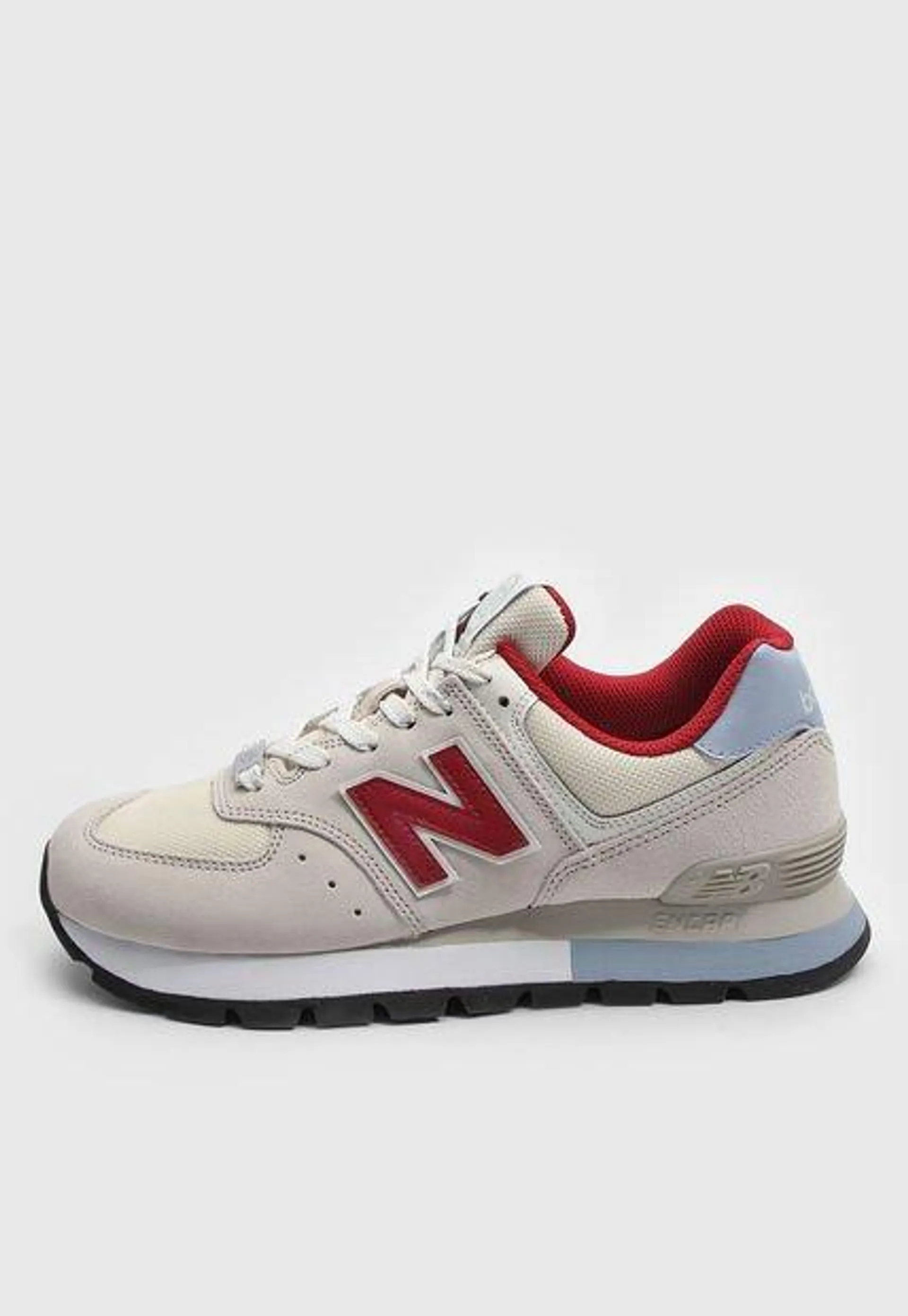 Tenis Lifestyle Beige-Rojo-Azul New Balance 574