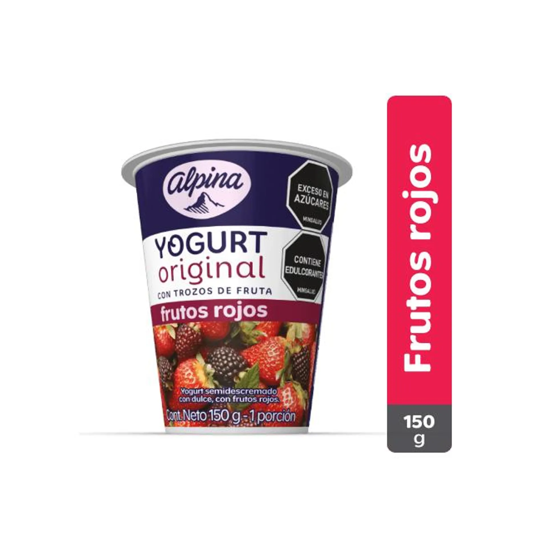 Yogurt Original Frutos Rojos Vaso 150 g