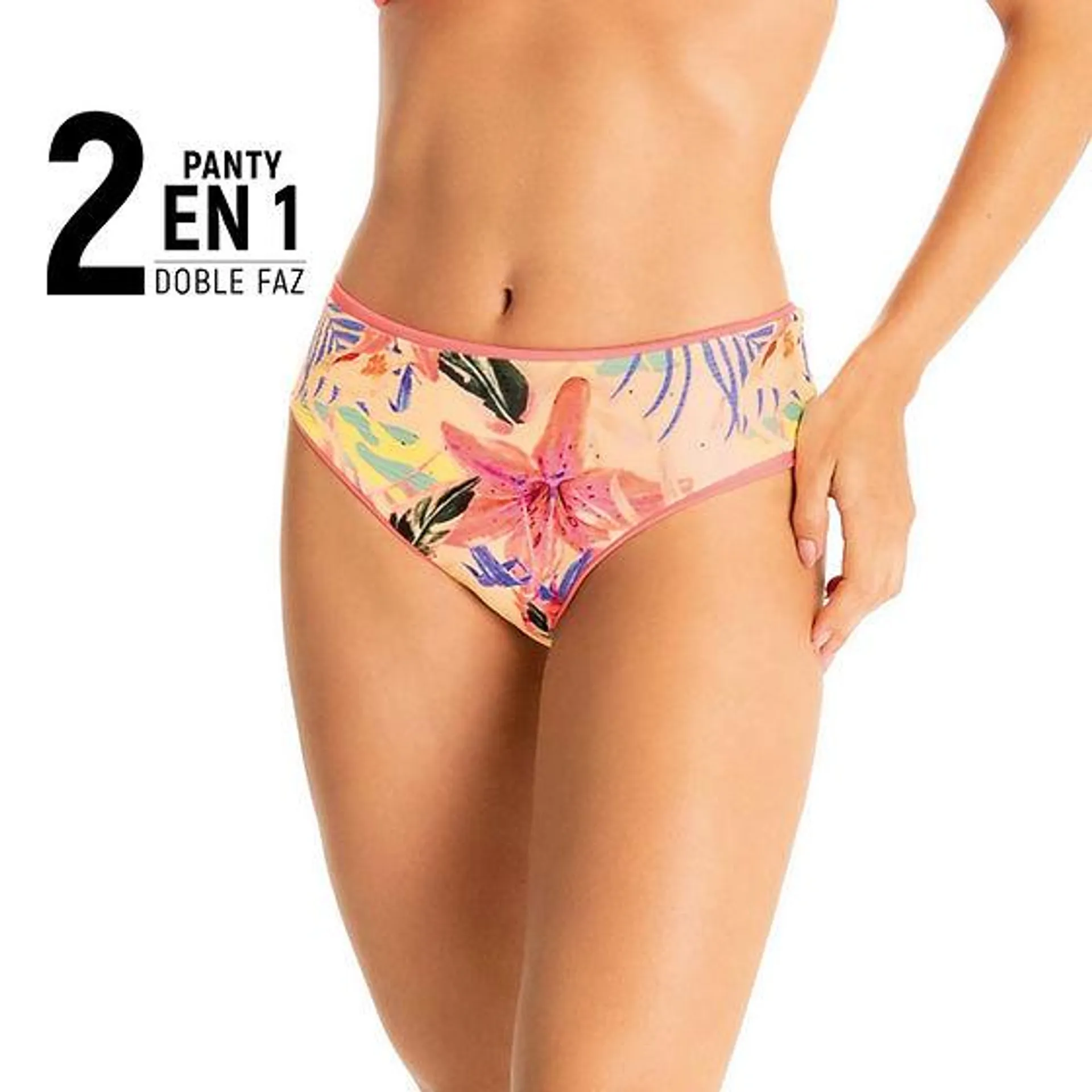 PANTY CULOTTE DOBLE FAZ · 812213 · Flamenco amarillo