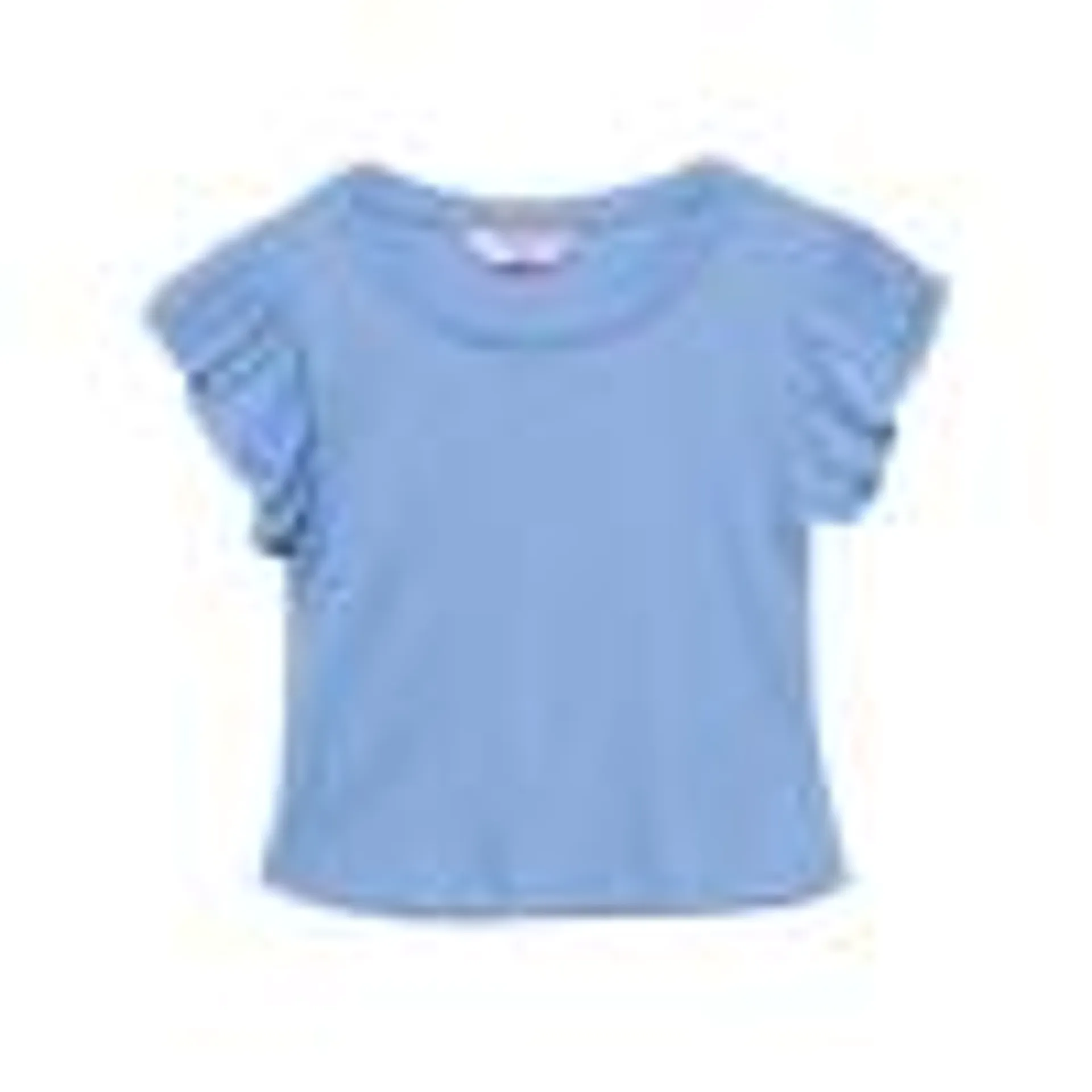 Camisa azul Laura para niña