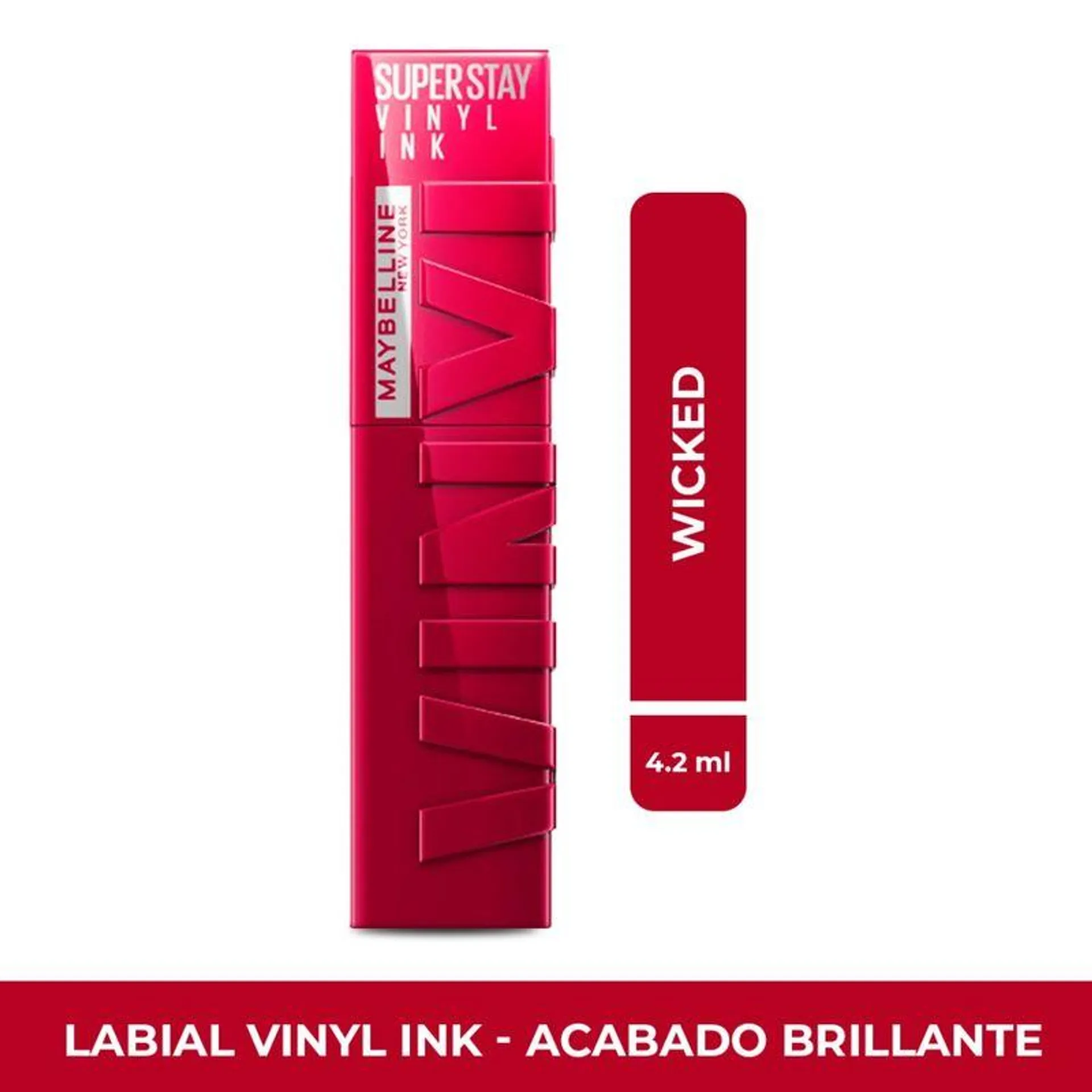 Labial Vinyl Ink Maybelline Superstay X 4.2ml