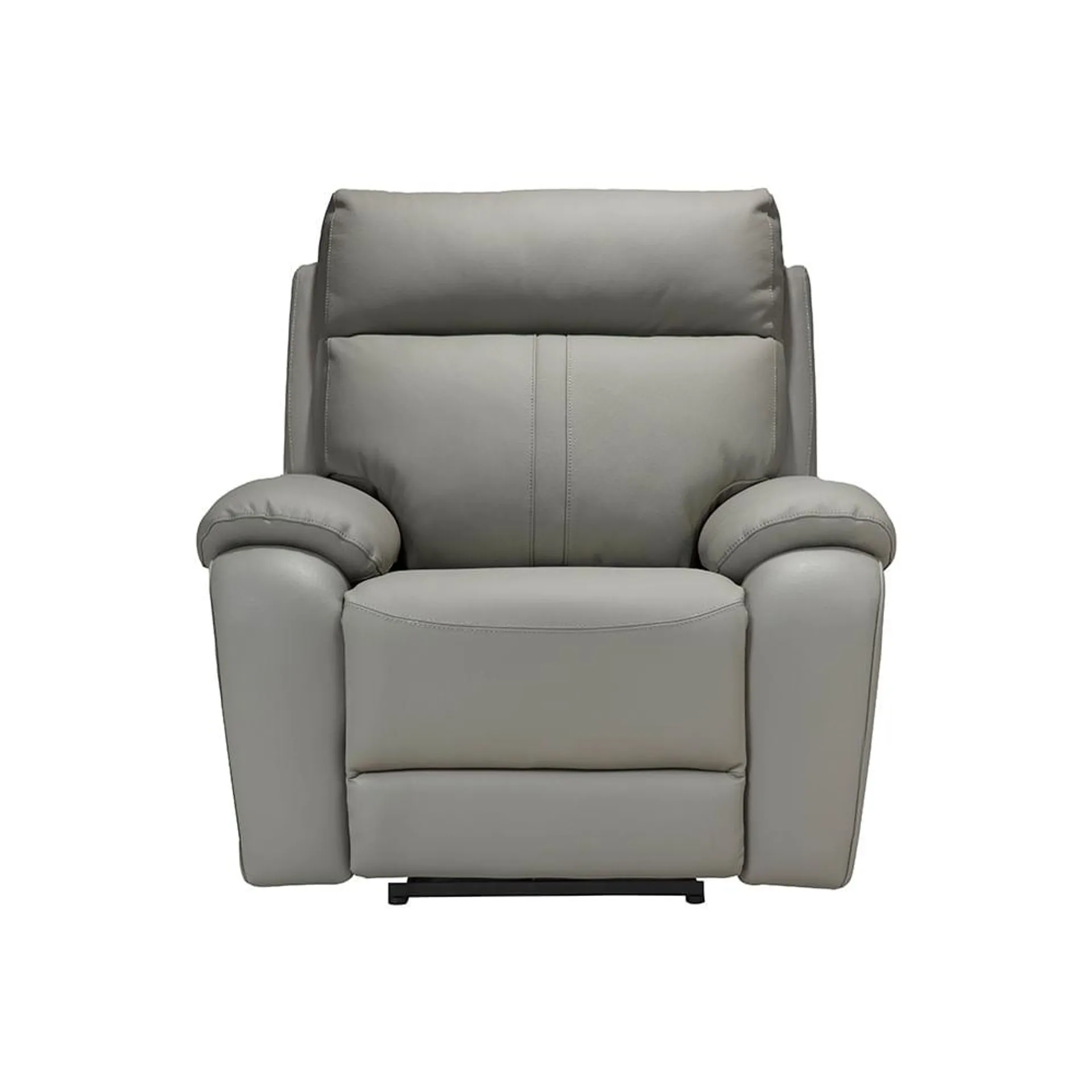 Poltrona Tamis Reclinable/Eléctrico Cuero+Pvc Gris