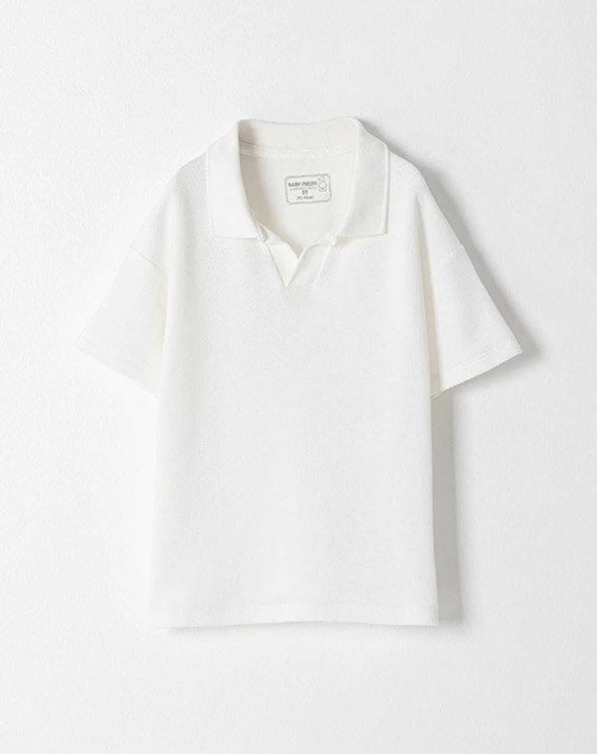 polo fepek blanco 9-12m