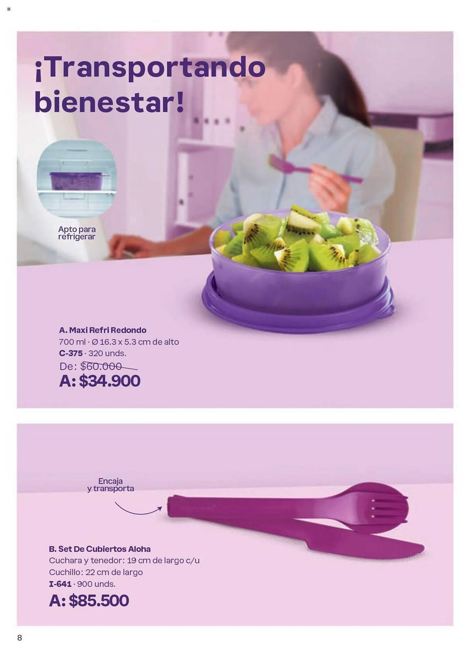 Catalogo de Catálogo Tupperware 4 de octubre al 31 de octubre 2024 - Pag 8