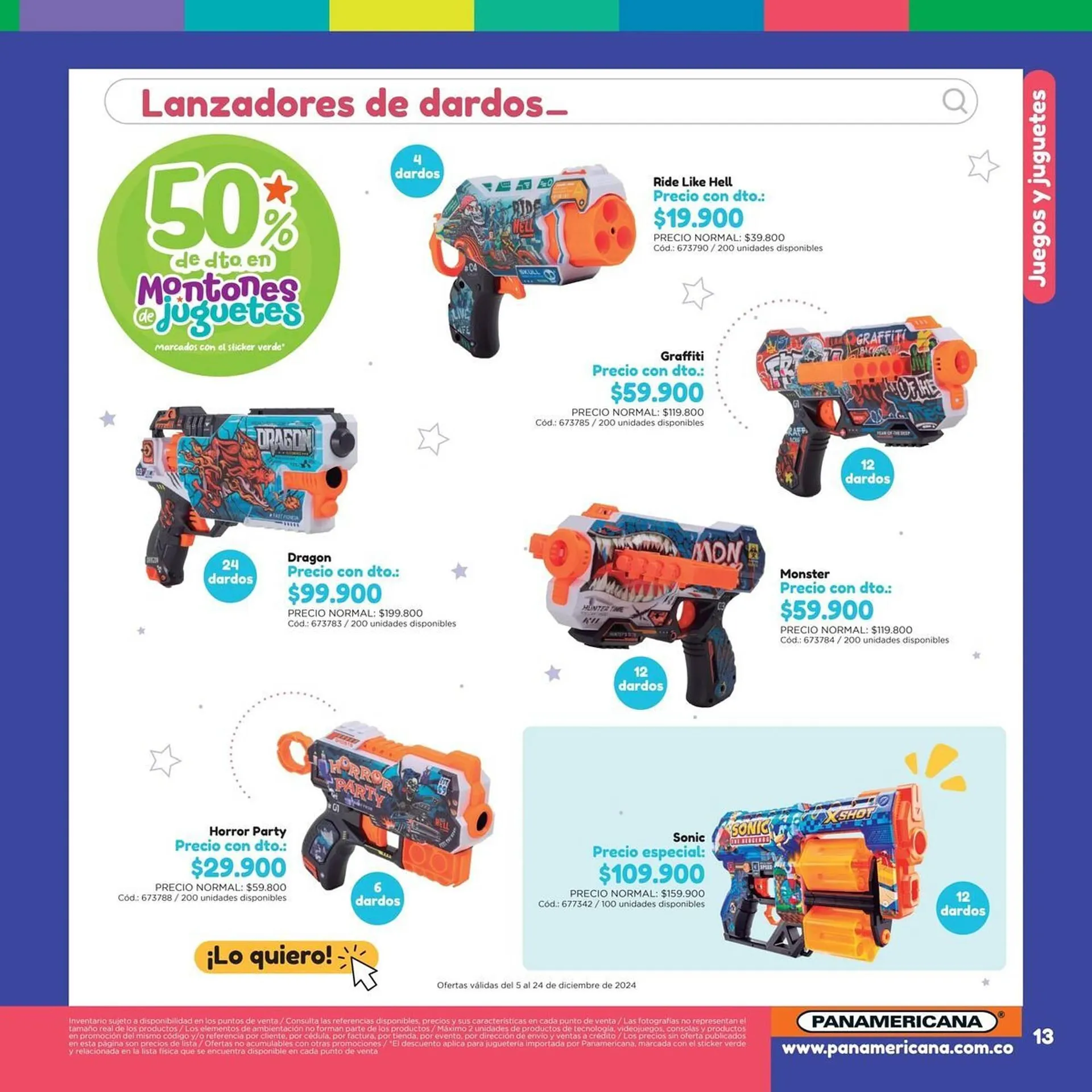 Catalogo de Catálogo Panamericana 11 de diciembre al 16 de diciembre 2024 - Pag 13