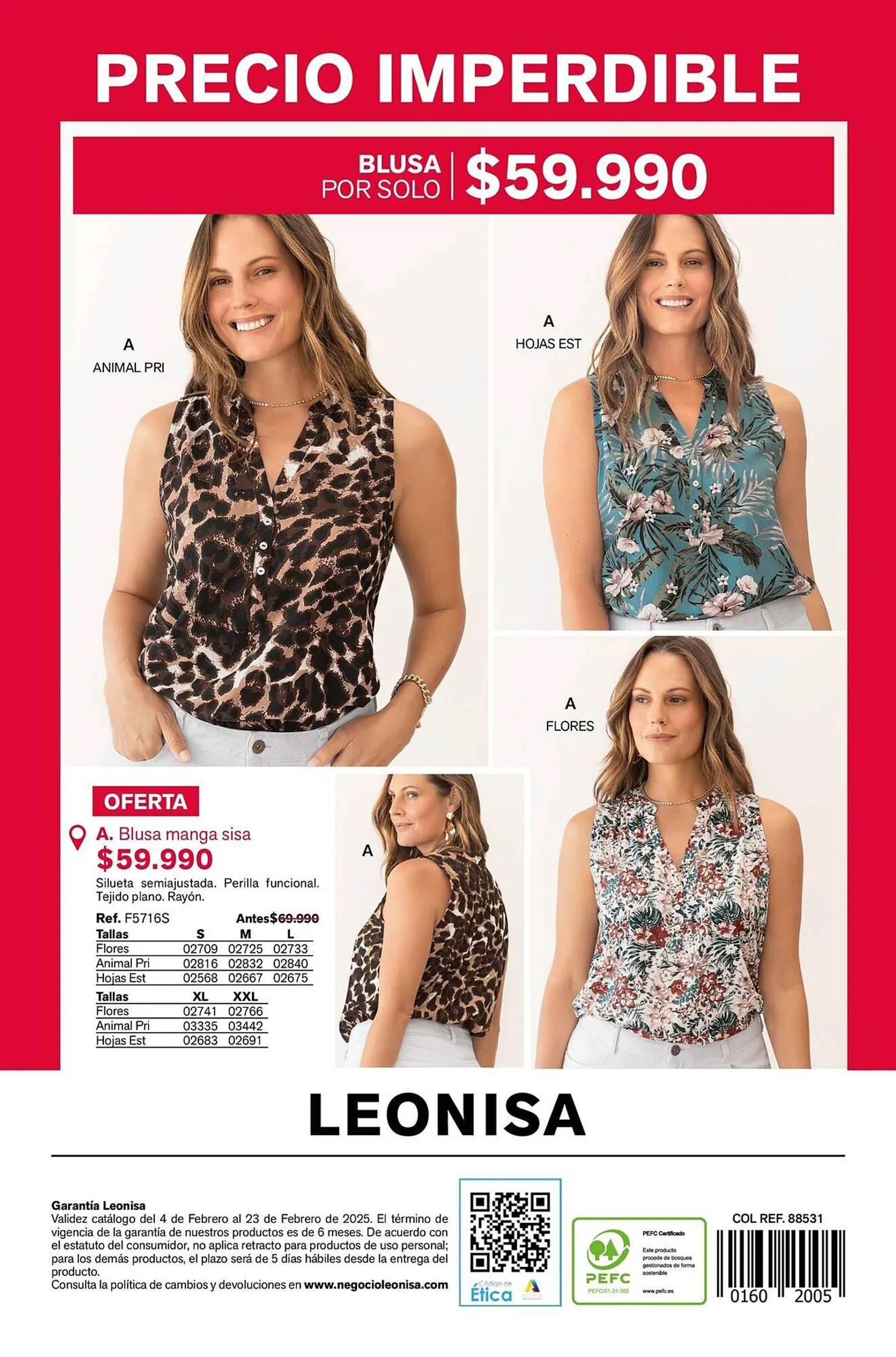 Catalogo de Catálogo Leonisa 10 de enero al 23 de febrero 2025 - Pag 216