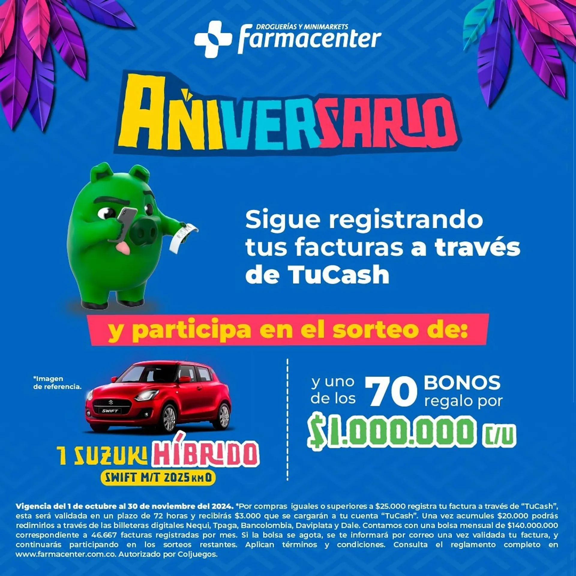 Catalogo de Catálogo Farmacenter 28 de octubre al 30 de octubre 2024 - Pag 1