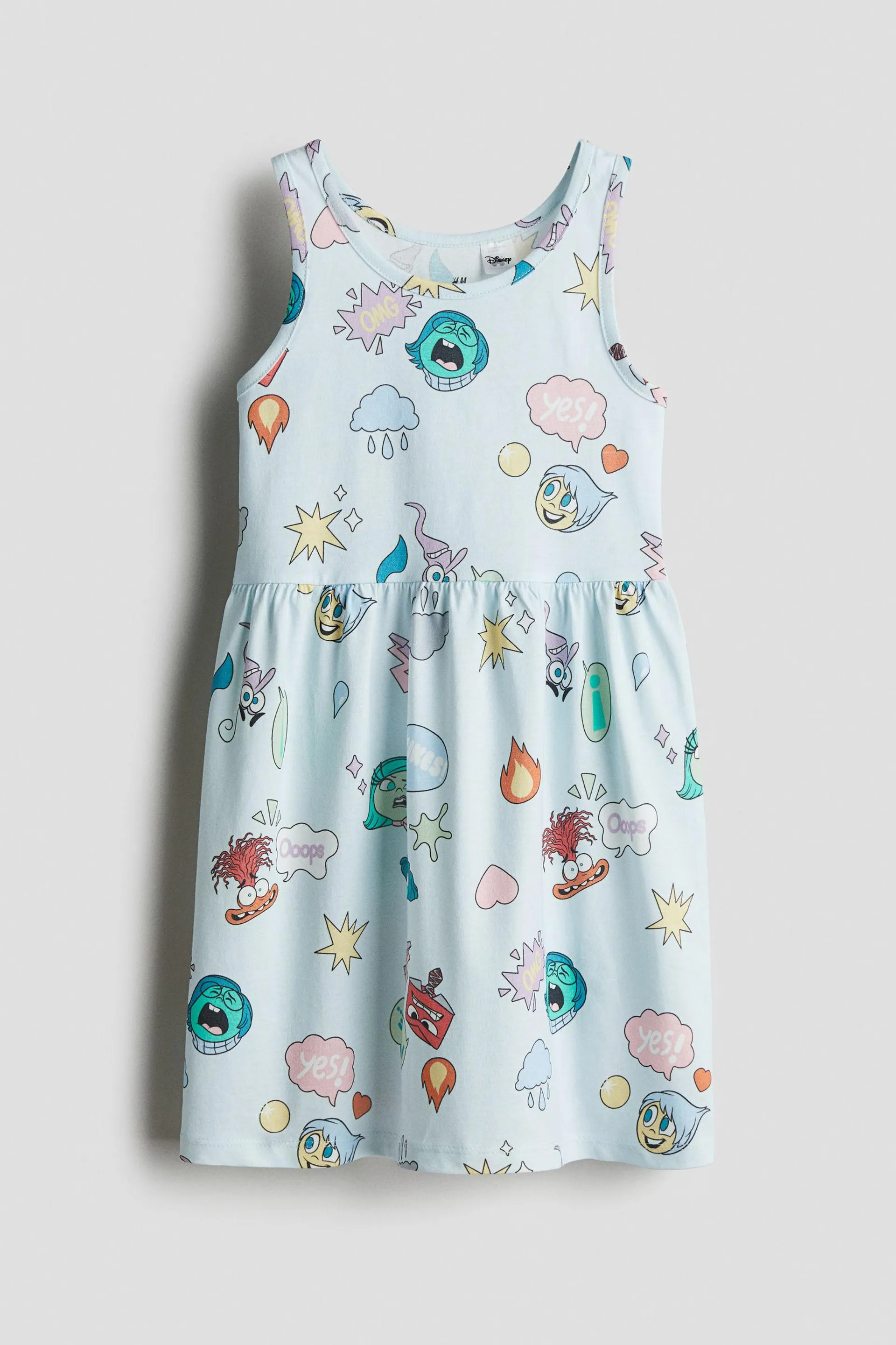 Vestido estampado en algodón