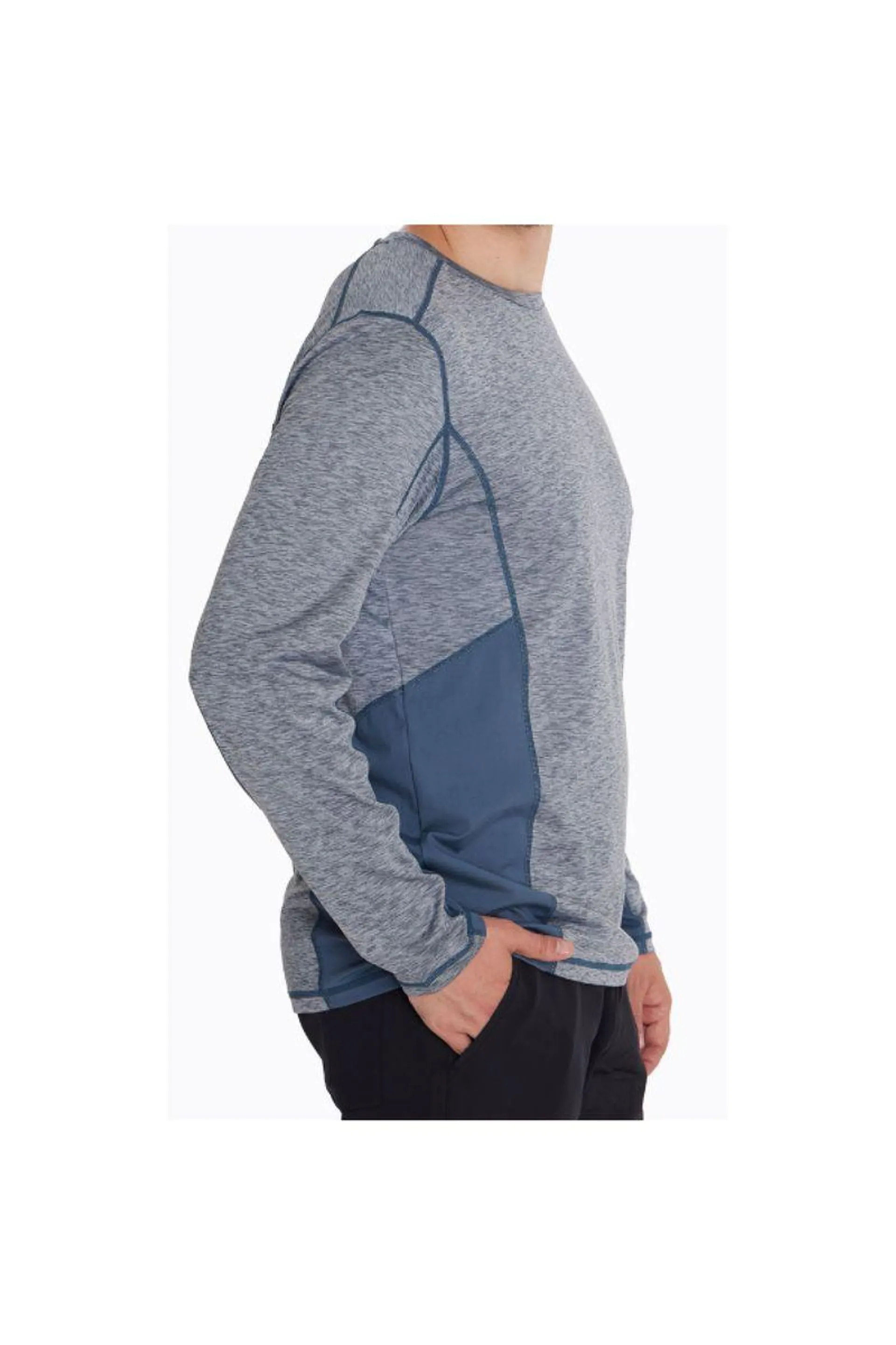 Camisetas Trail Sport Long Sleeve Para Hombre