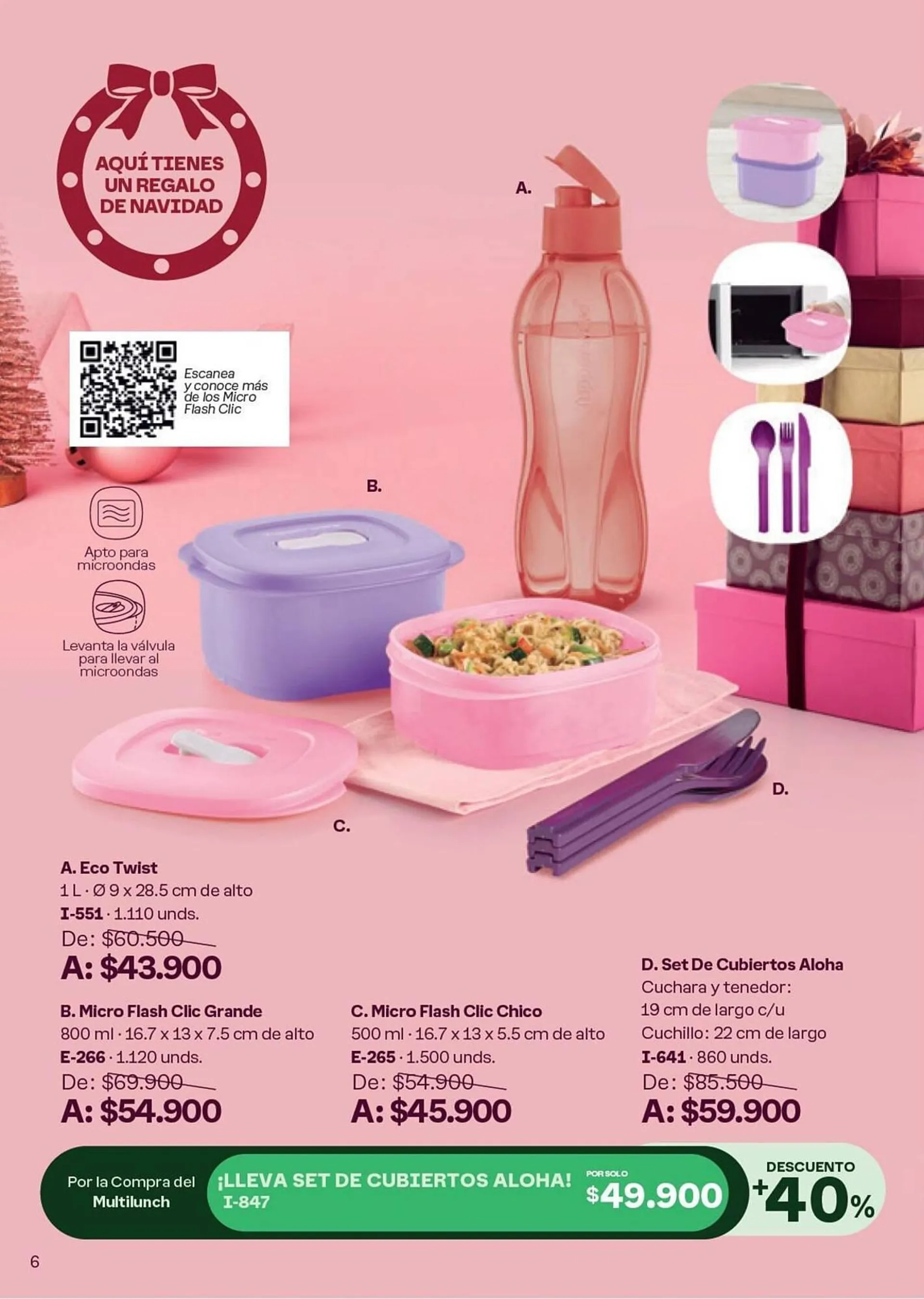 Catalogo de Catálogo Tupperware 19 de noviembre al 31 de diciembre 2024 - Pag 6