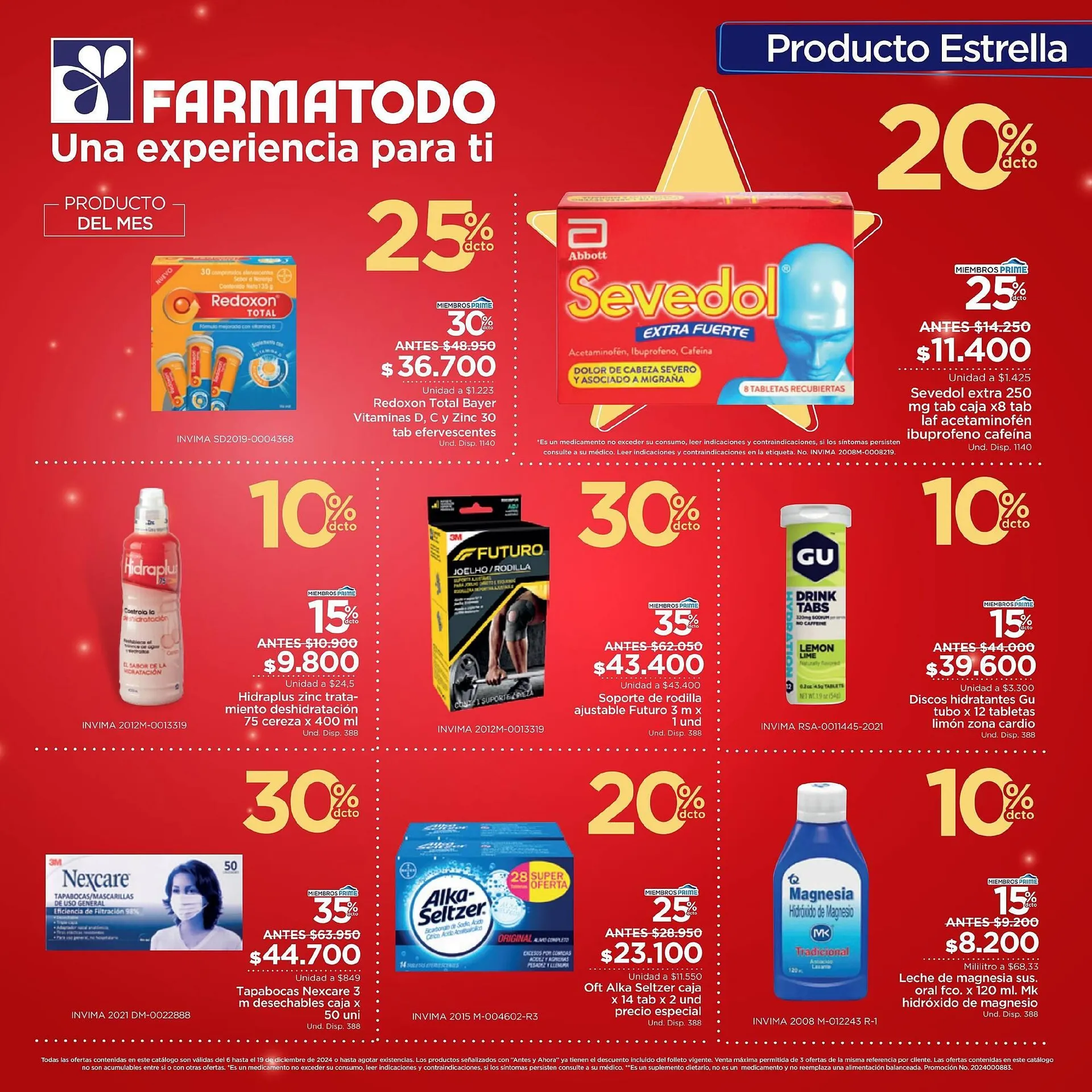 Catalogo de Catálogo FarmaTodo 6 de diciembre al 19 de diciembre 2024 - Pag 6