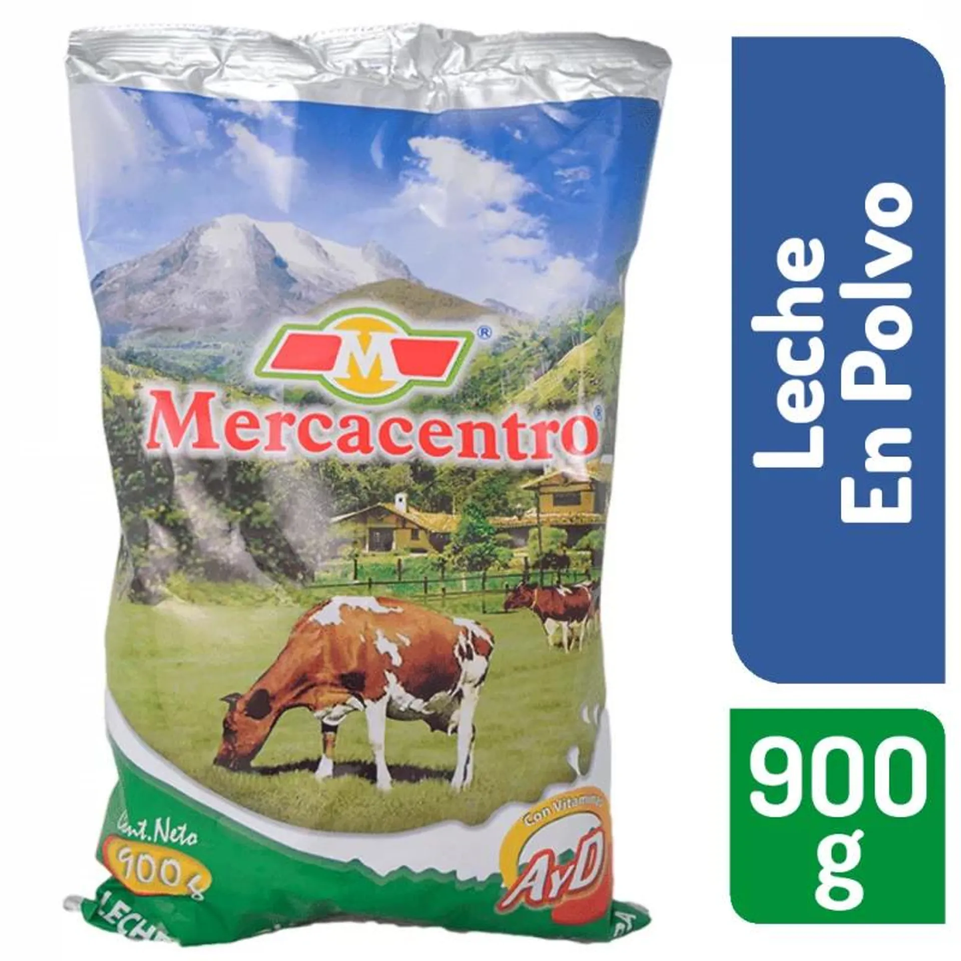 Leche Mercacentro Azucarada En Polvo 900 g