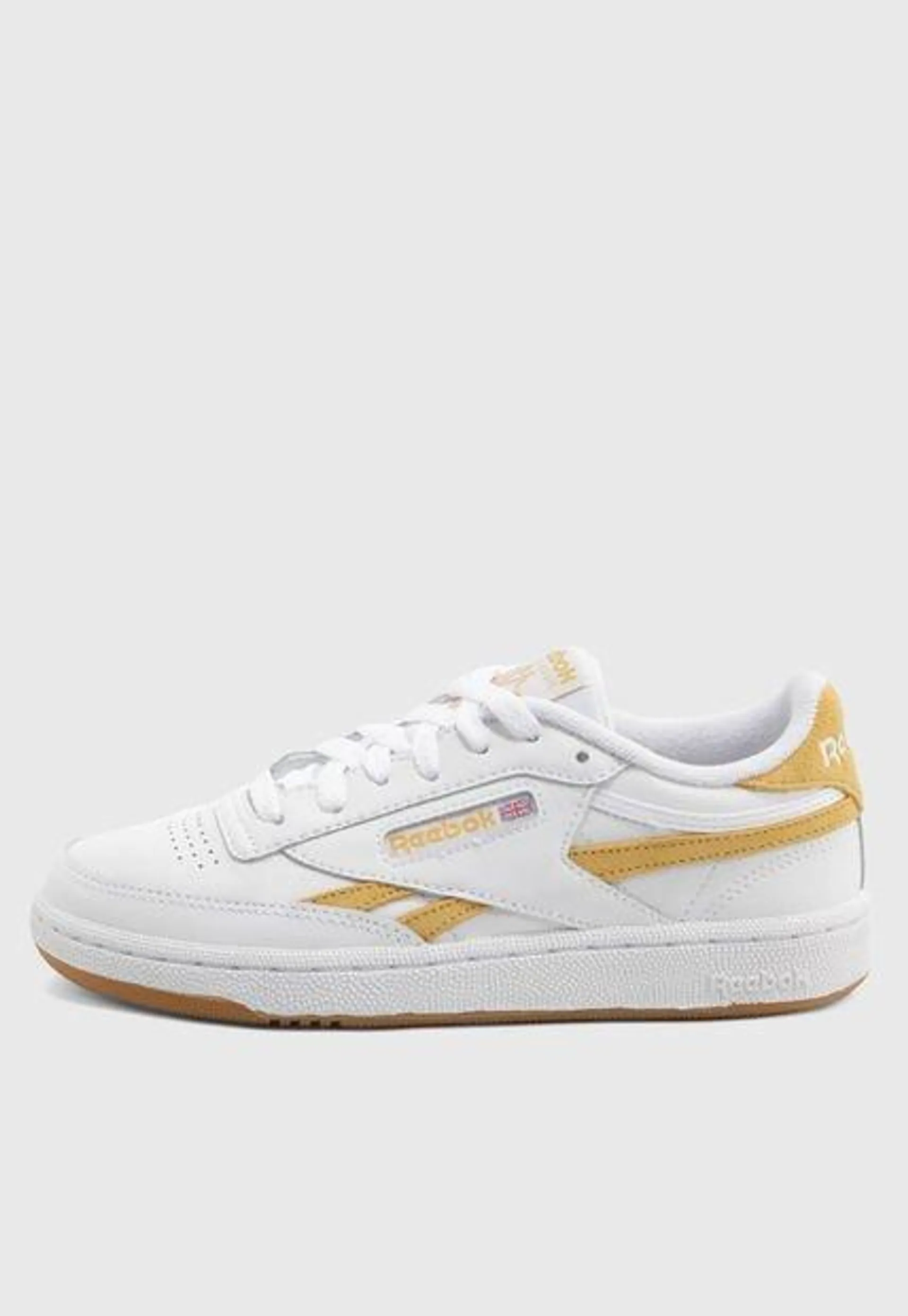 Tenis Lifestyle Blanco-Mostaza Reebok Classics Club C Revenge x My Name Is