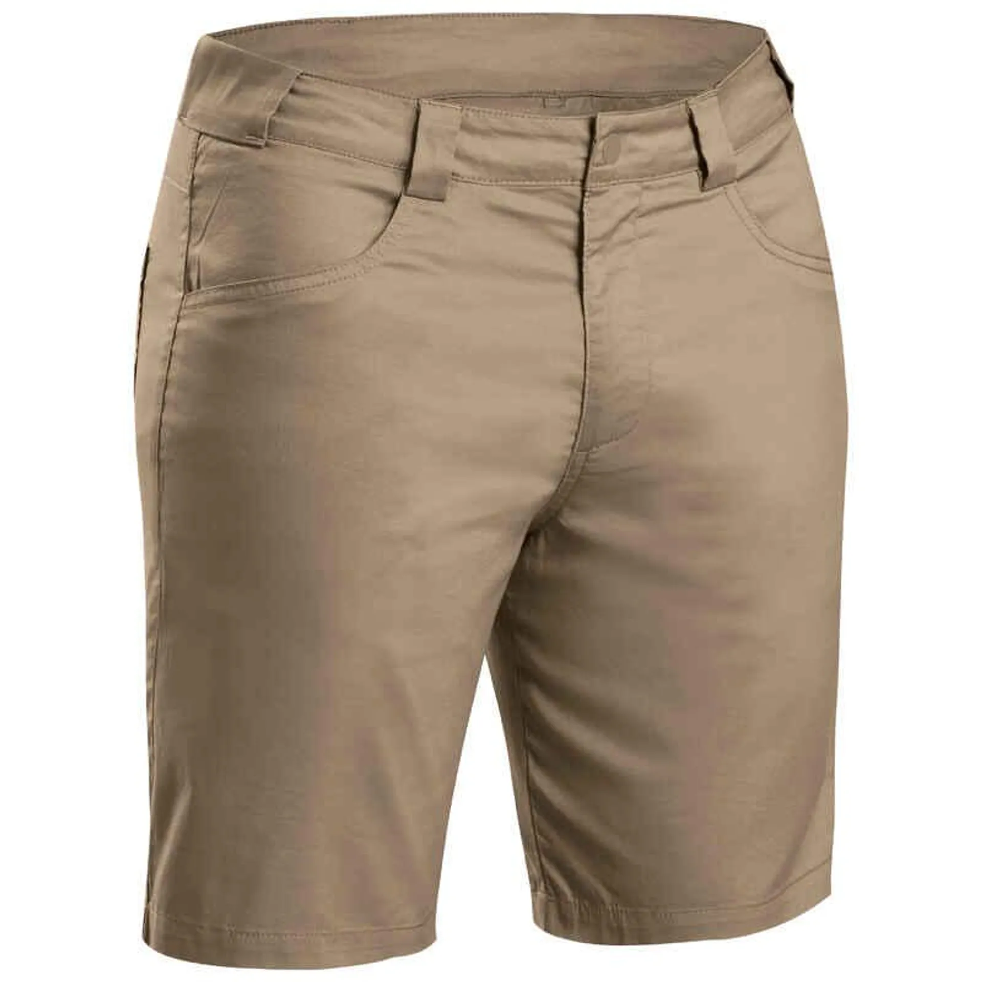 Pantaloneta fresh de senderismo para Hombre Quechua NH100 gri