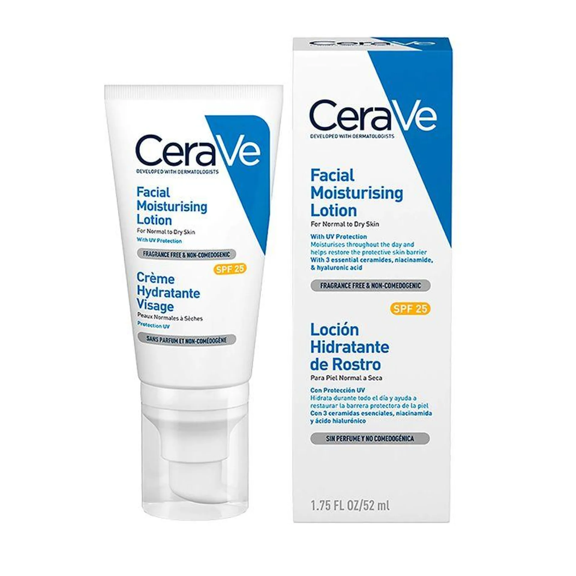 Cerave Locion Hidratante Facial Fcox52Ml