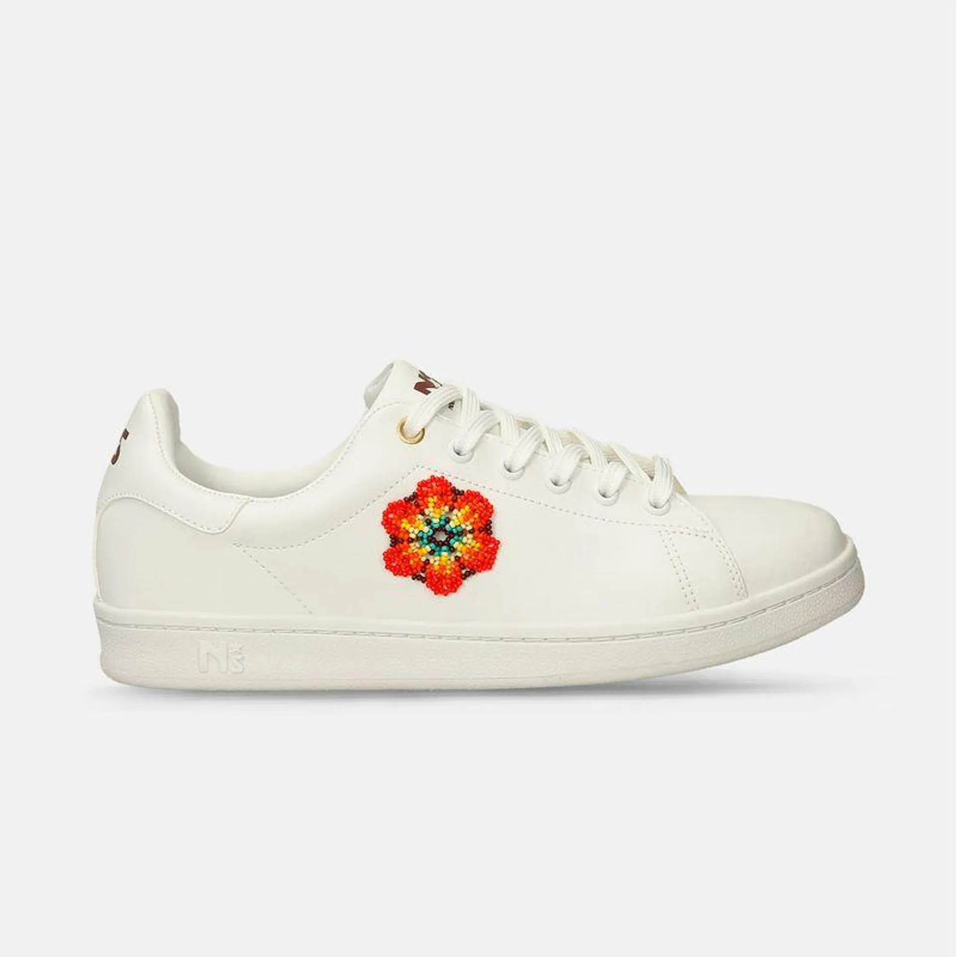 Tenis Casuales Blanco North Star Hanty Retro Star Mujer