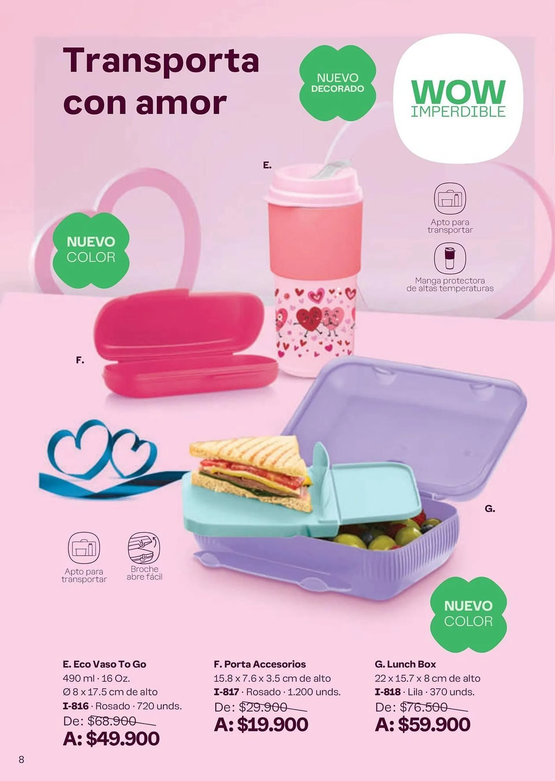 Catalogo de Catálogo Tupperware 6 de septiembre al 3 de octubre 2024 - Pag 8