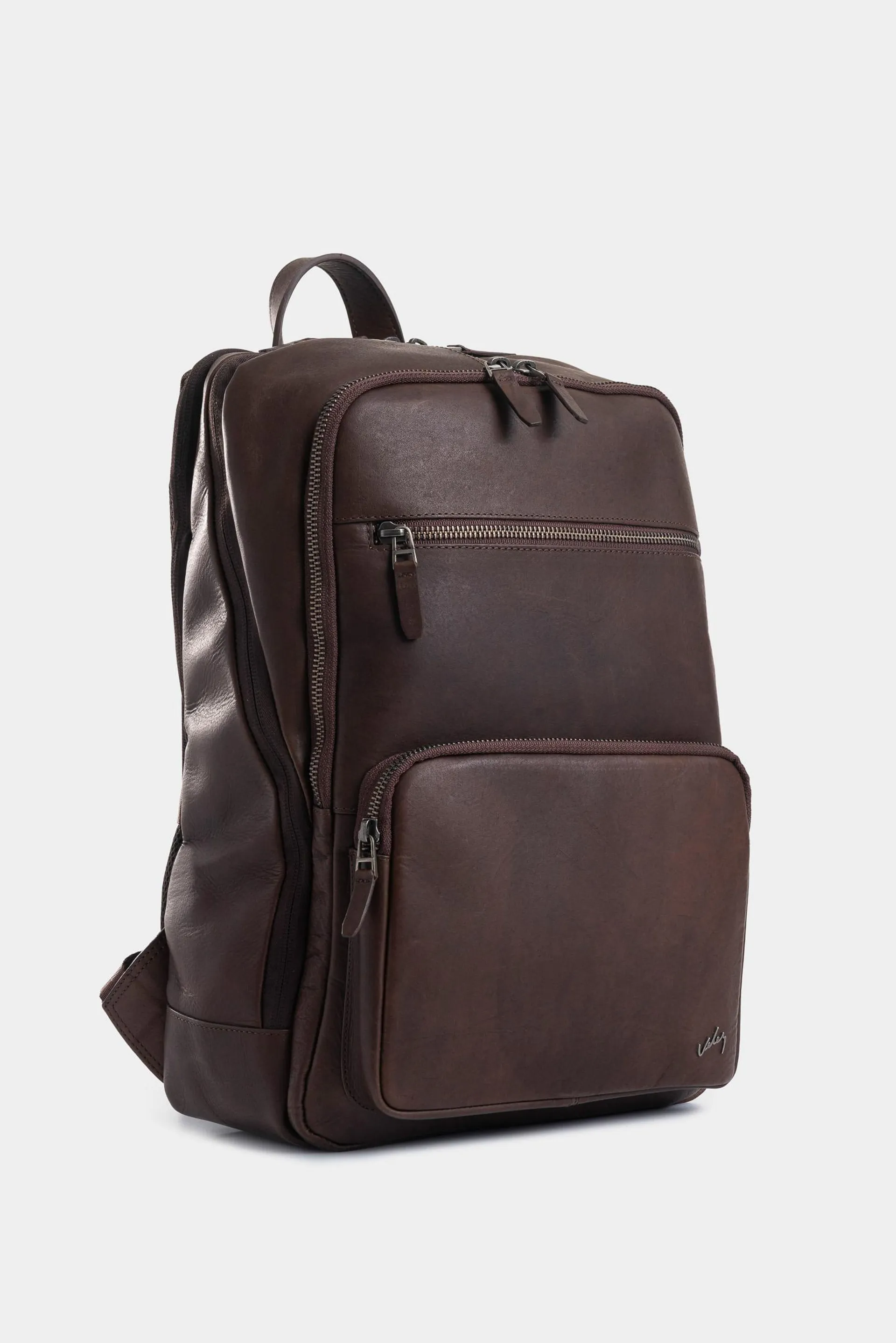 Morral Karioka de cuero para hombre casual