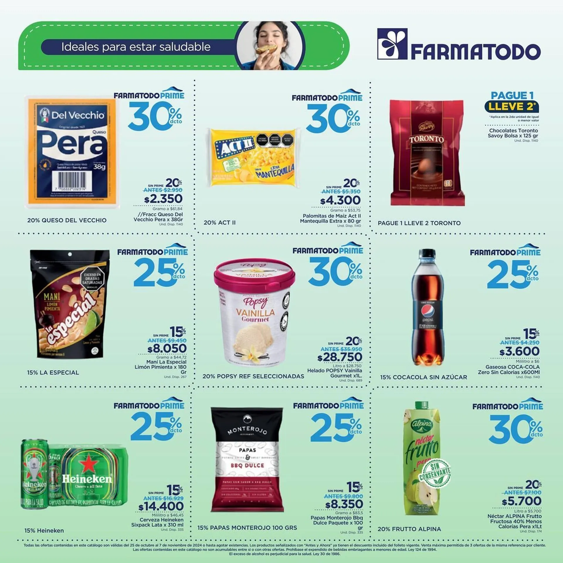 Catalogo de Catálogo FarmaTodo 25 de octubre al 8 de noviembre 2024 - Pag 4