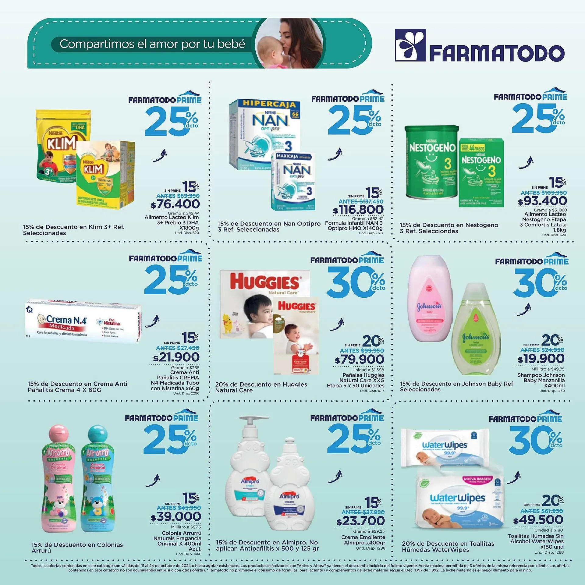 Catalogo de Catálogo FarmaTodo 11 de octubre al 24 de octubre 2024 - Pag 3