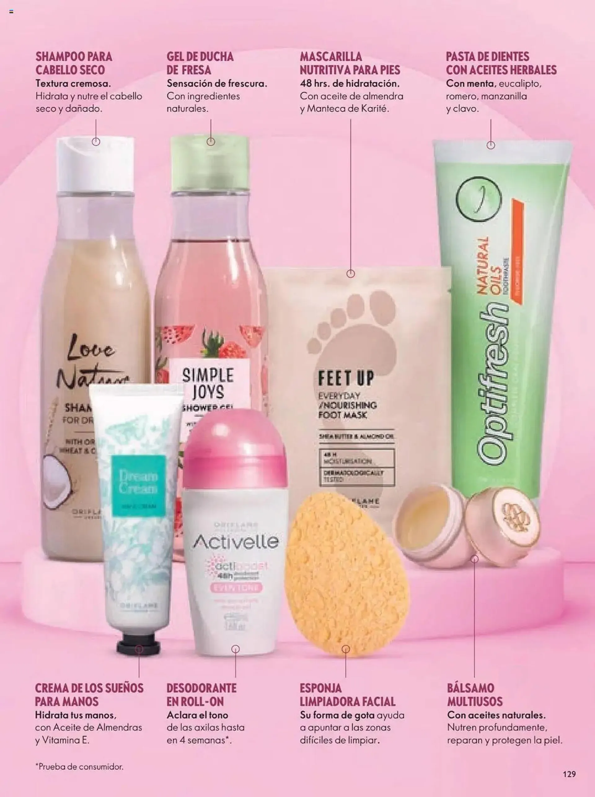 Catalogo de Catálogo Oriflame 28 de diciembre al 17 de enero 2025 - Pag 129