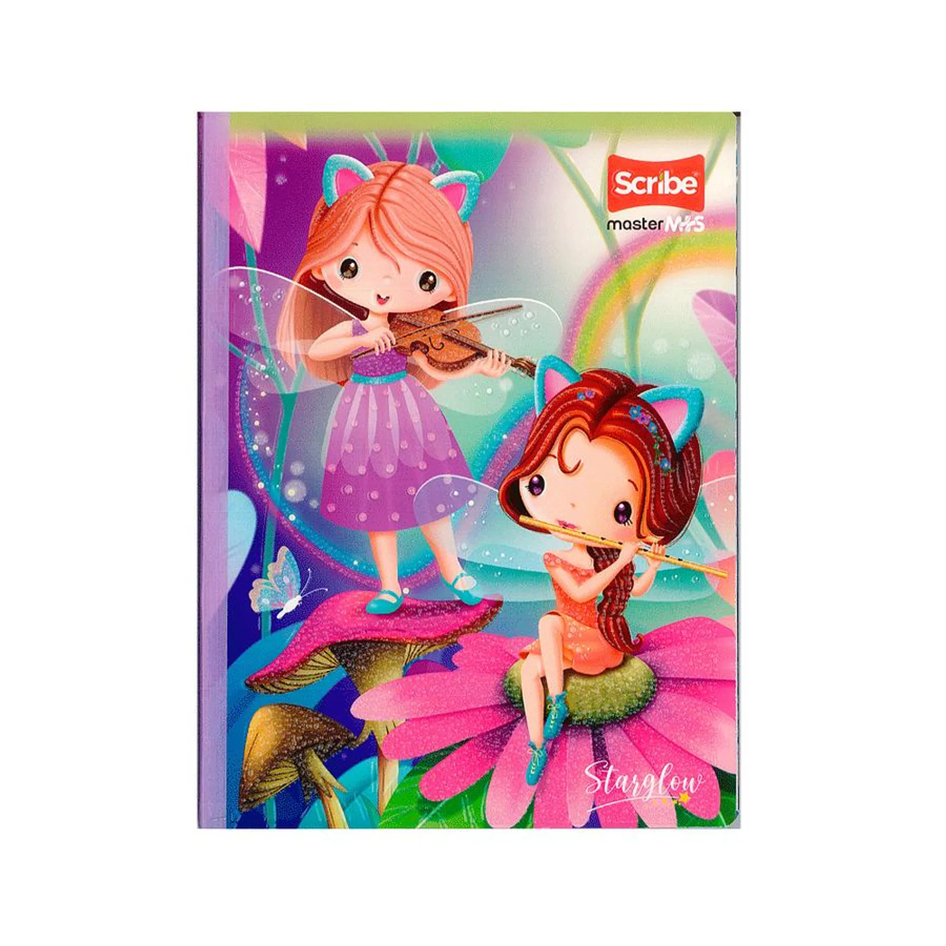 Cuaderno Cosido Starglow 100 Hojas Cuadros