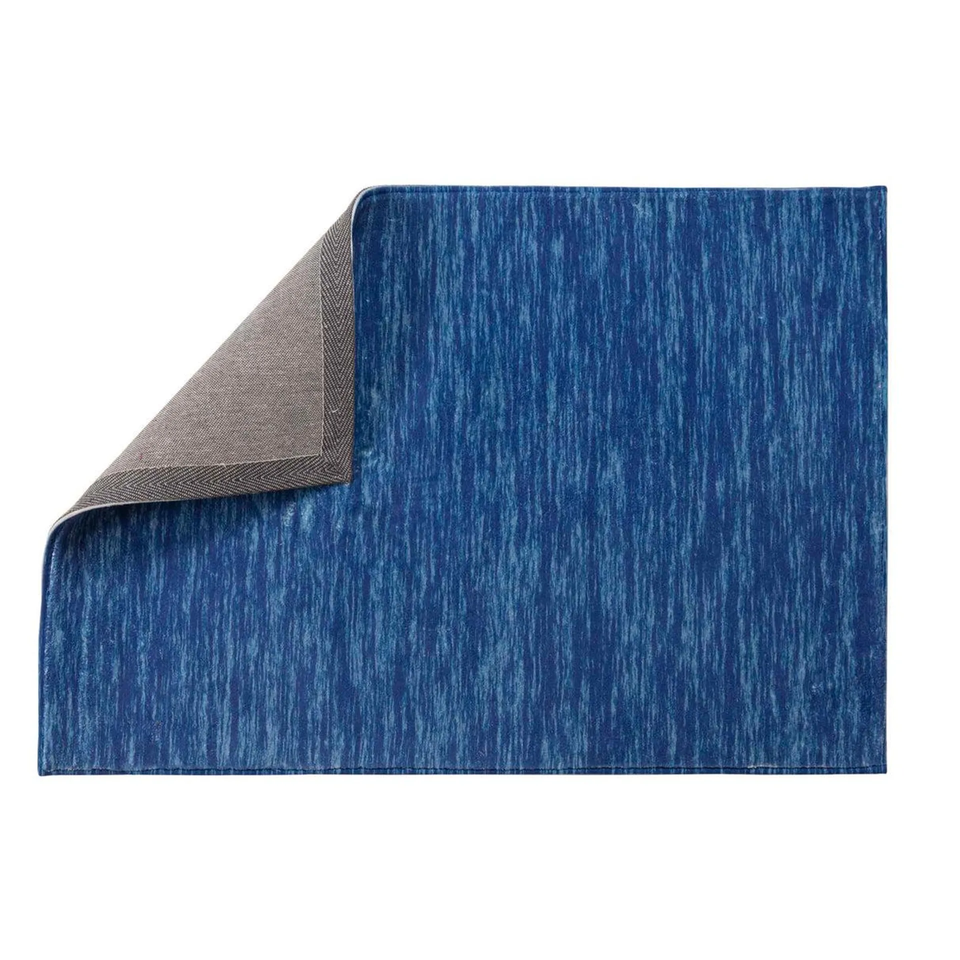 Tapete Rain 100x70 Azul DR-01