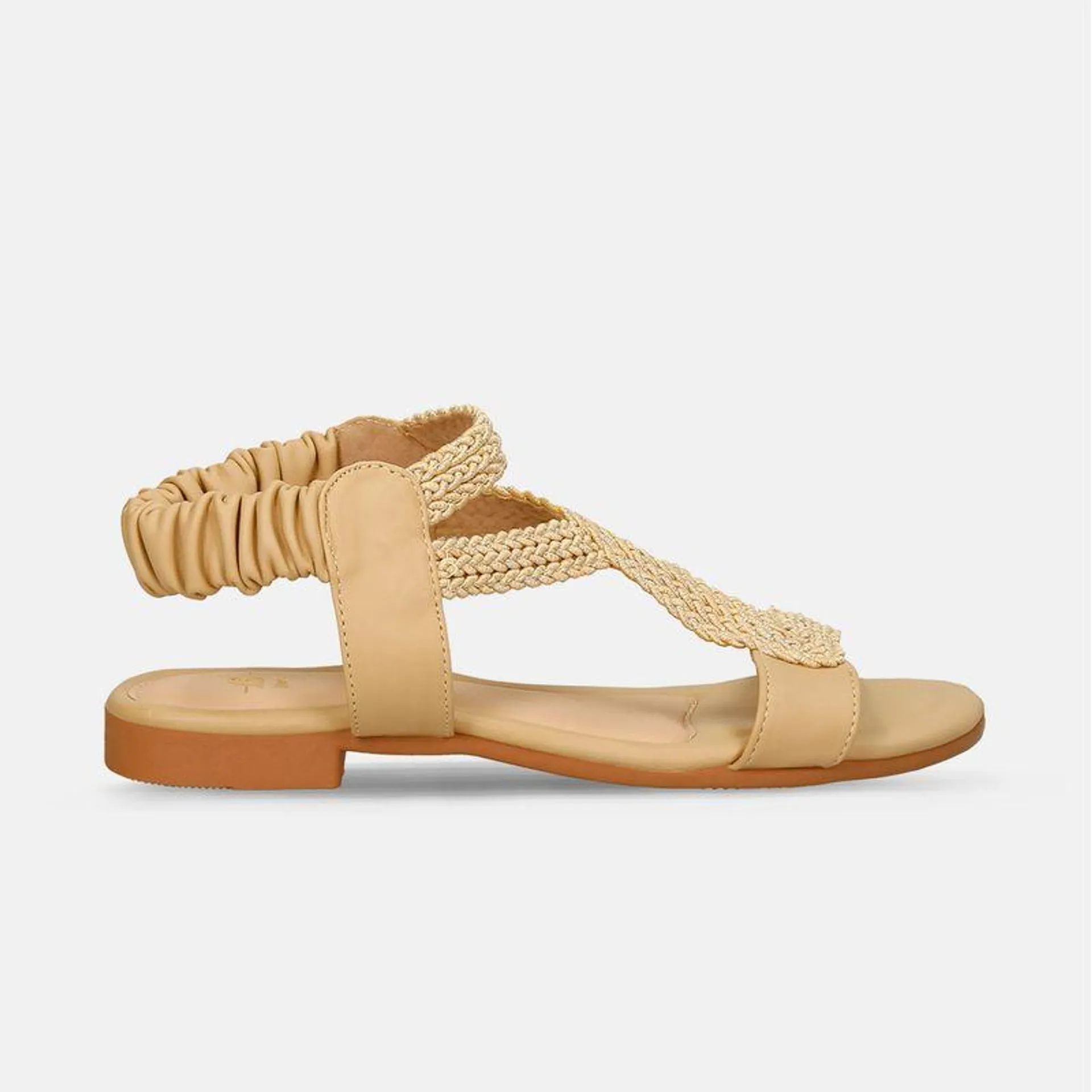 Sandalias Beige Bata Jacobina Mujer