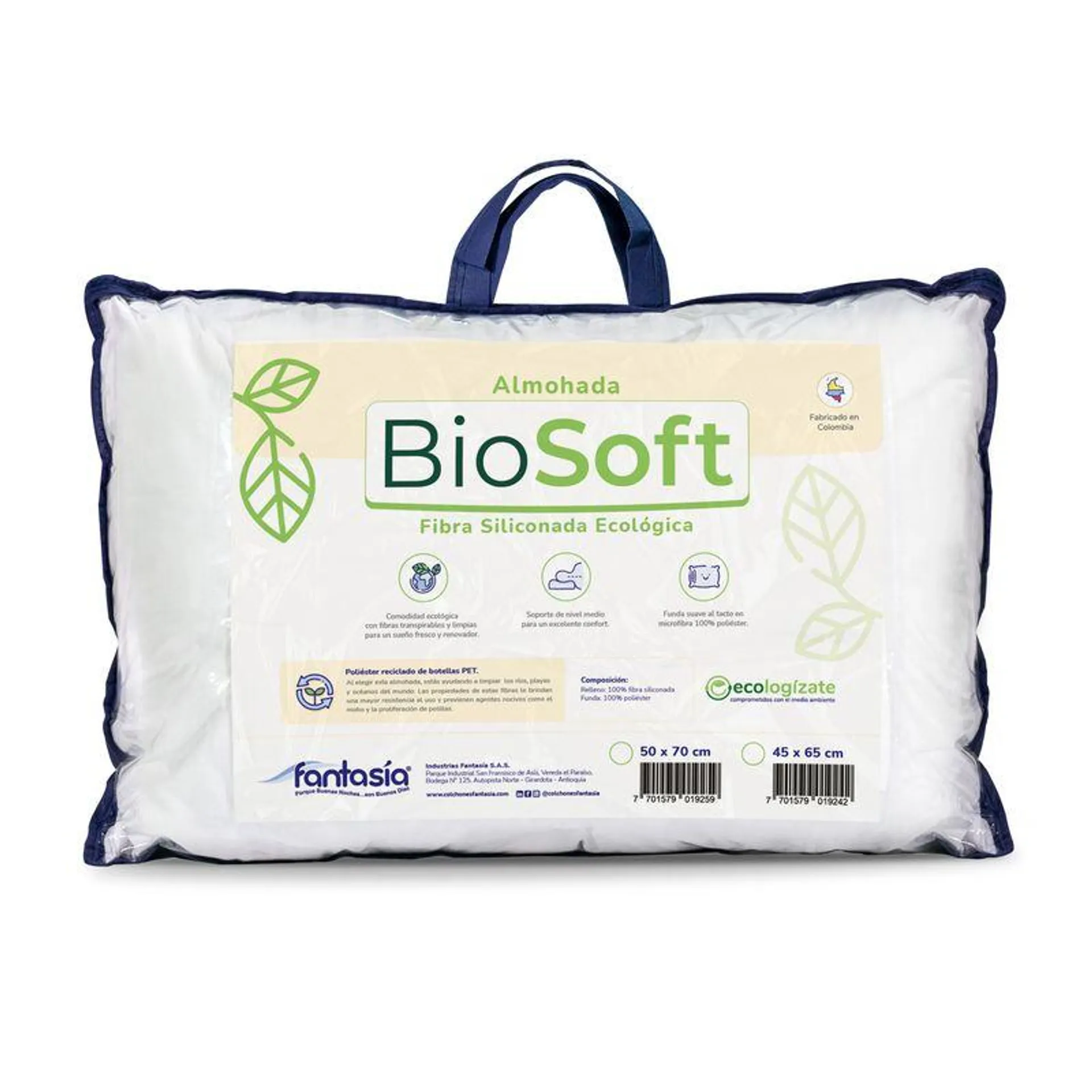 Almohada Siliconadas Biosoft