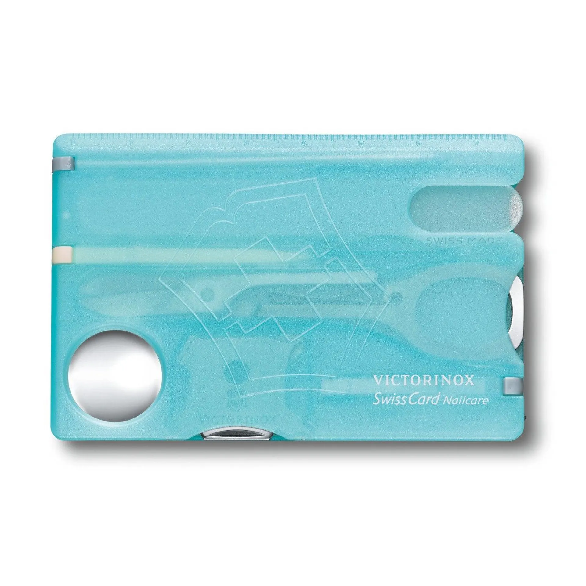 SWISSCARD NAILCARE VICTORINOX, AZUL HIELO 0.7240.T21