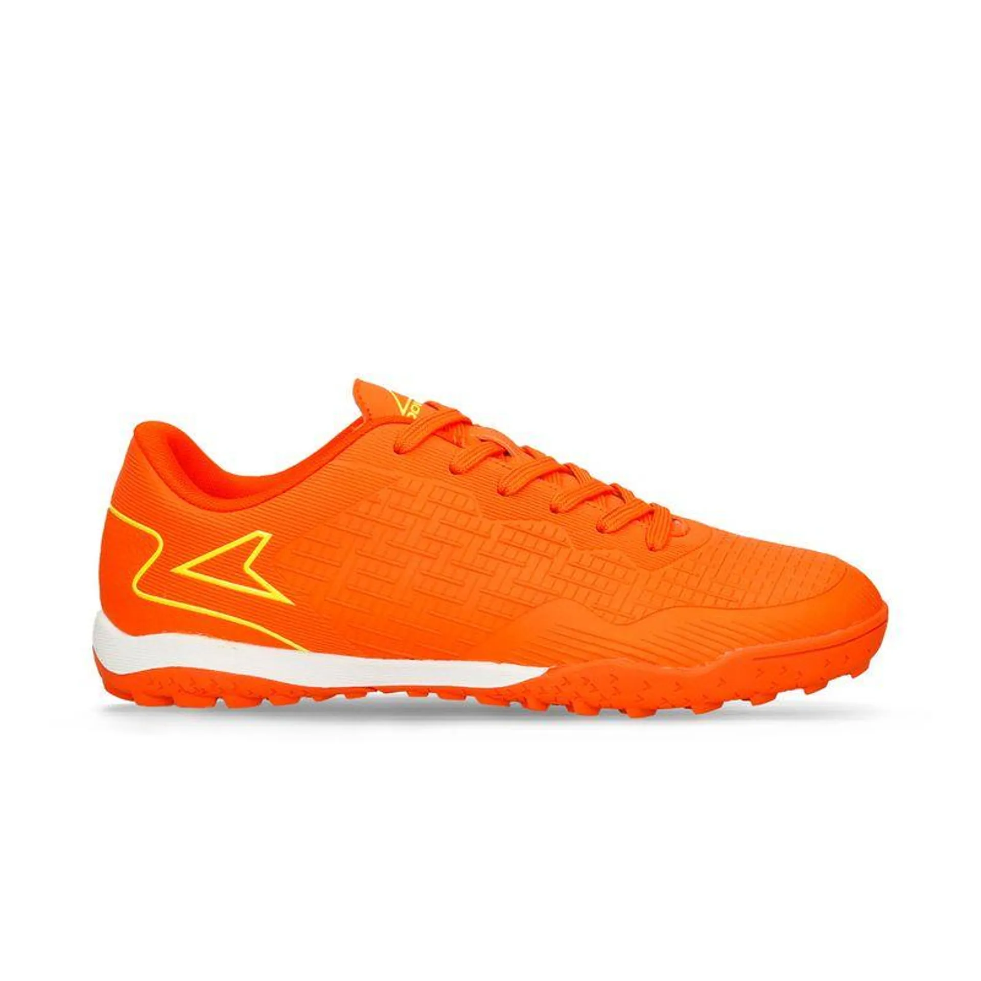 Guayos Naranja Power Grid Turf Hombre