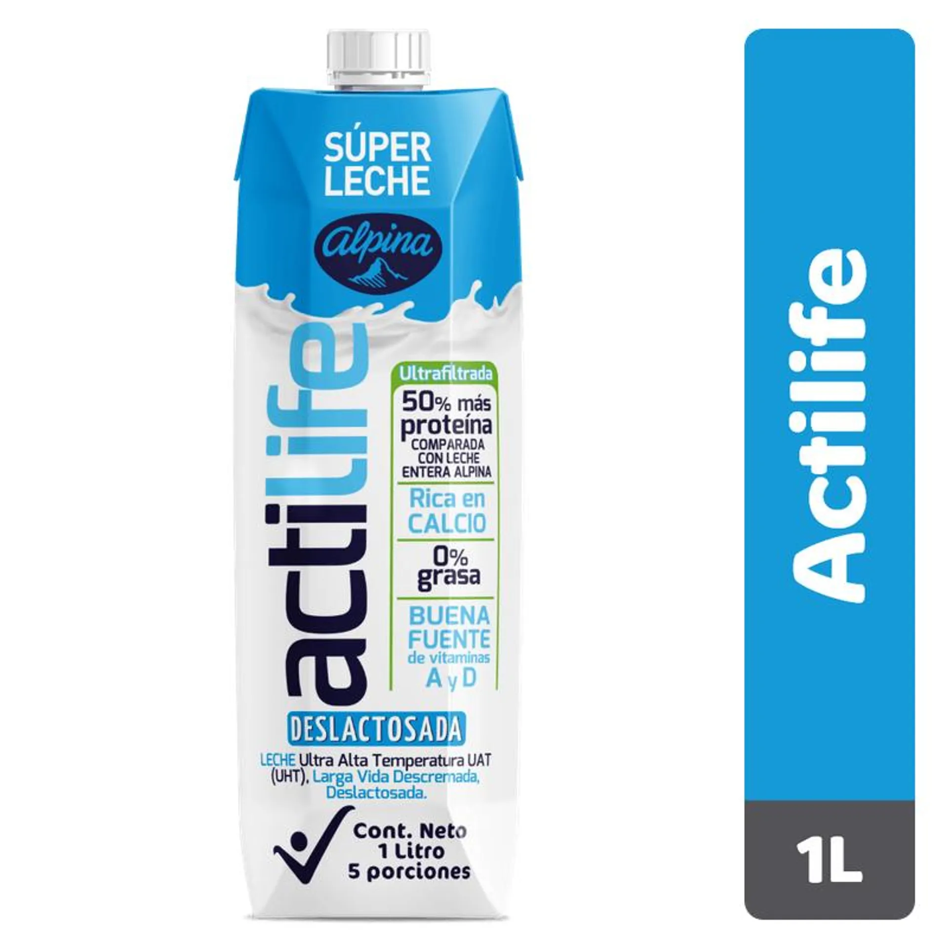 LECHE ACTLIFE DESLAC DESCRE+PROTE *1000M