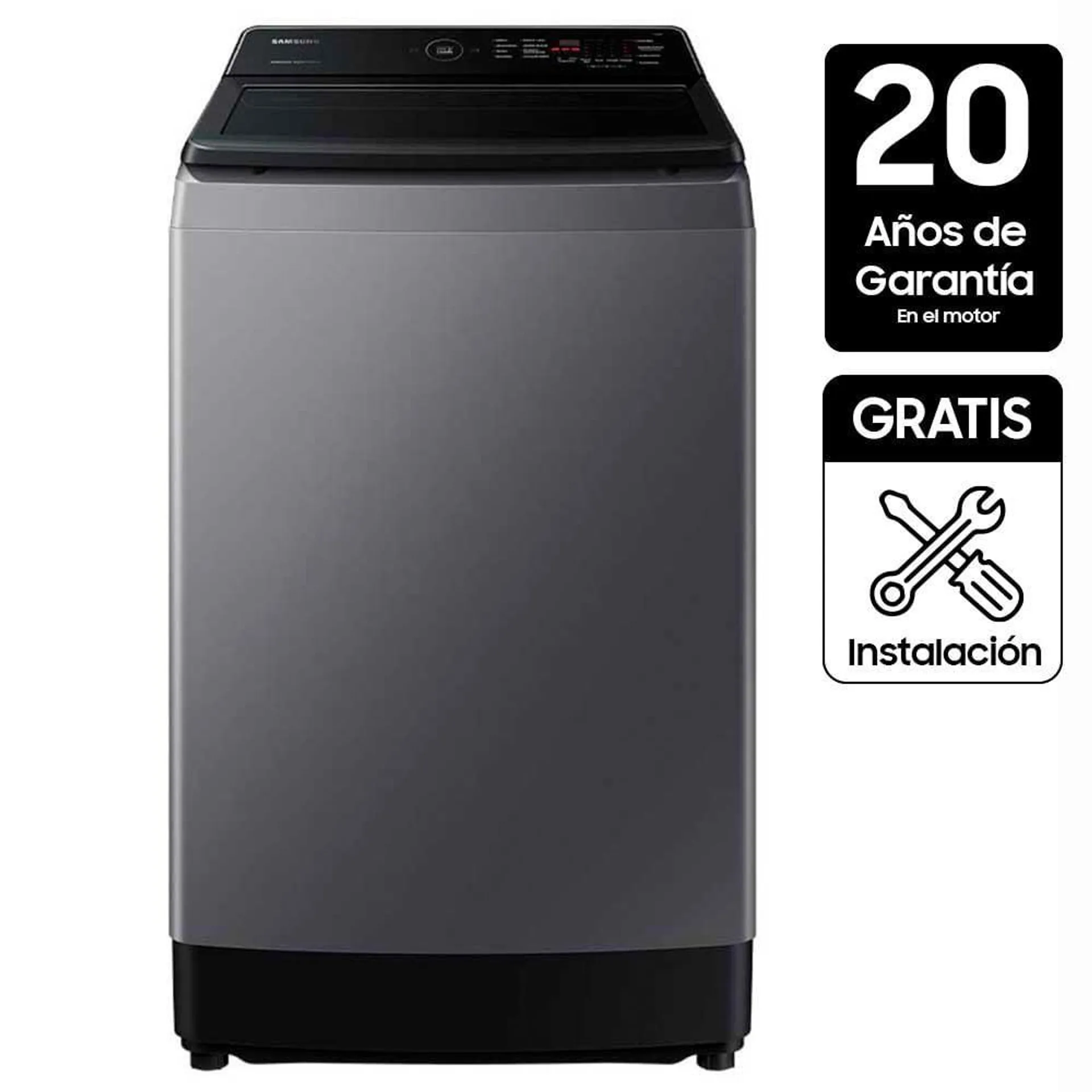 Lavadora SAMSUNG Carga Superior 15 kg (33 lb) WA15CG5441BDCO